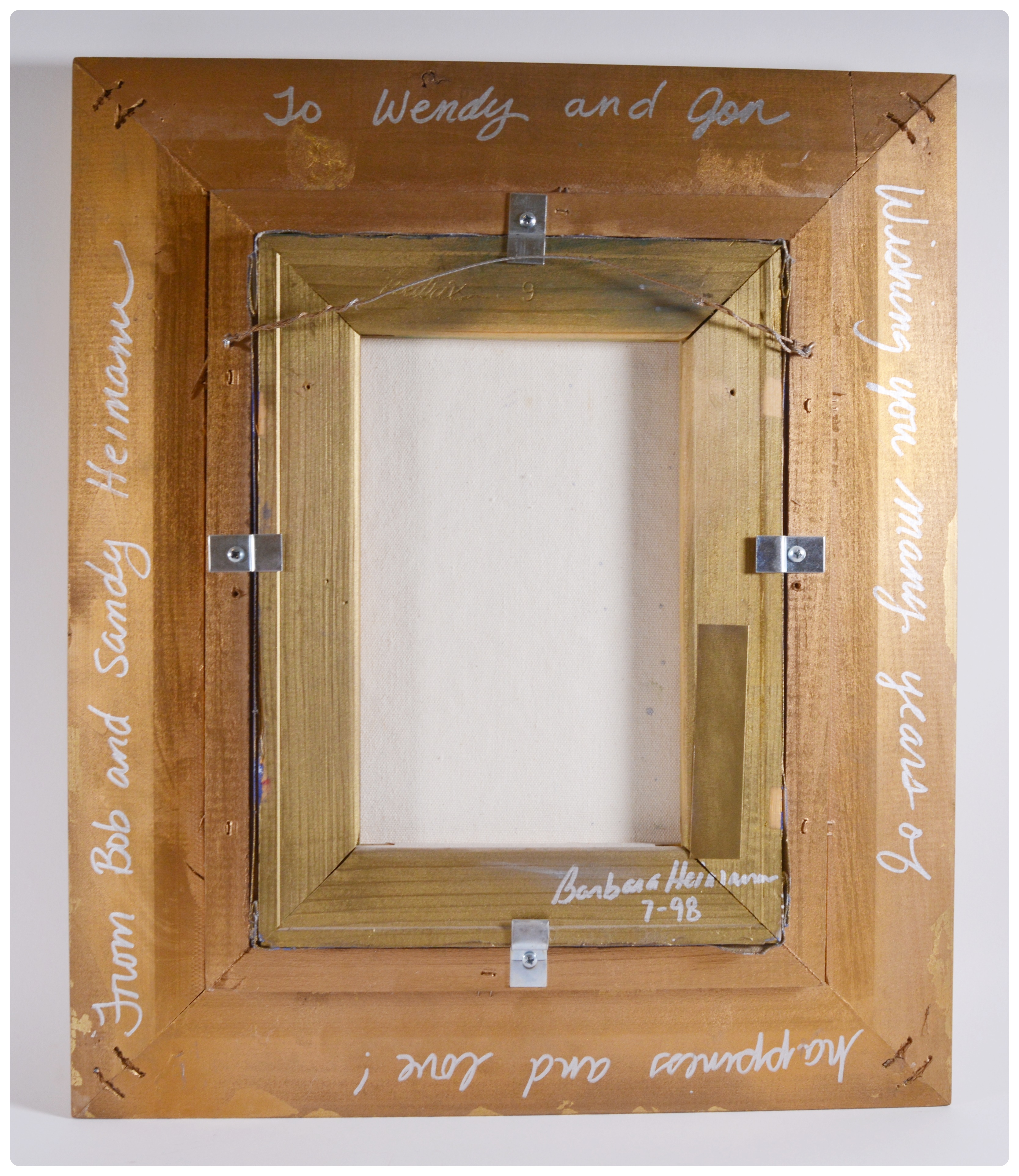 Barbara Heiman Oil Painting of a Floral Bouquet