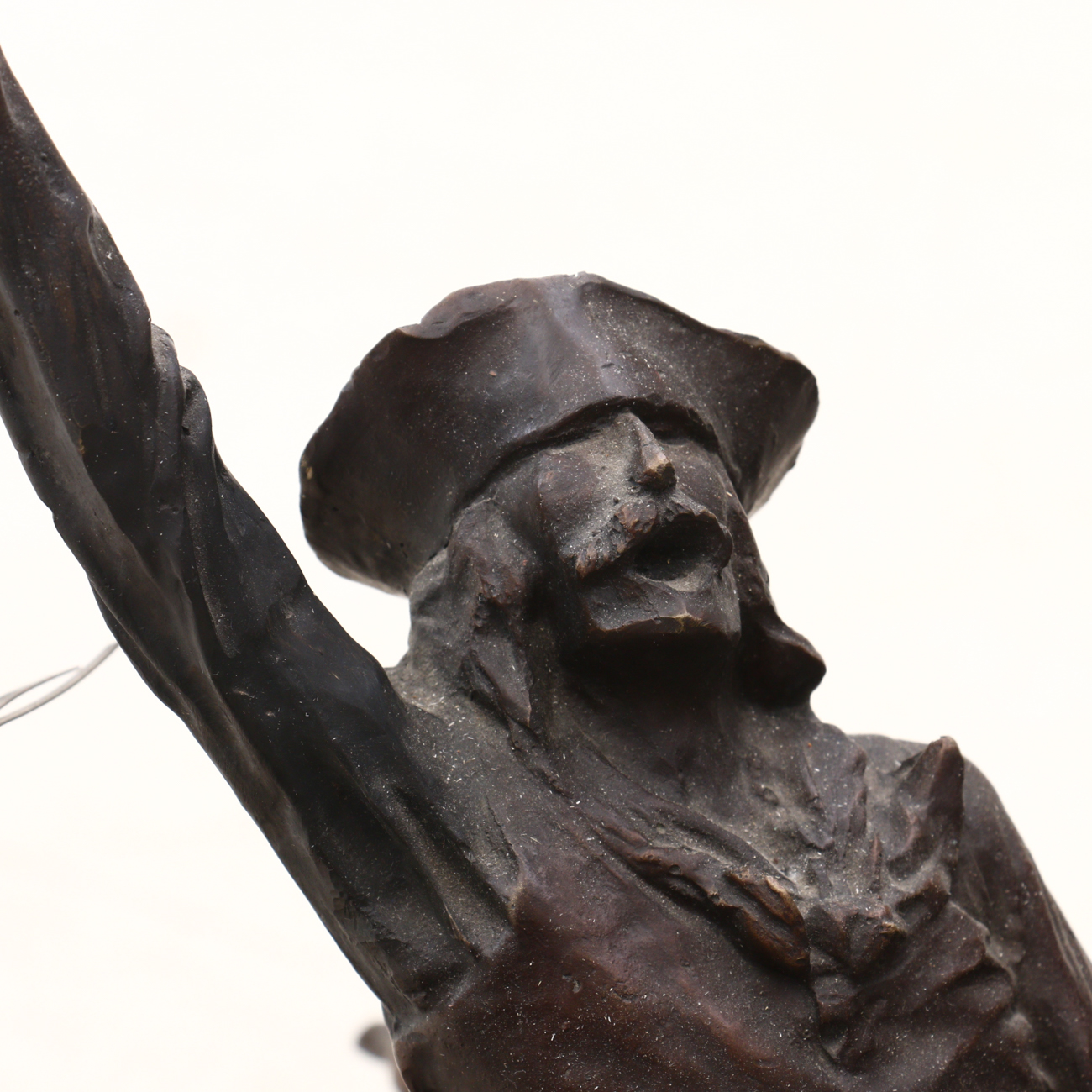 Bronze Sculpture After Frederick Remington "Coming Through the Rye"