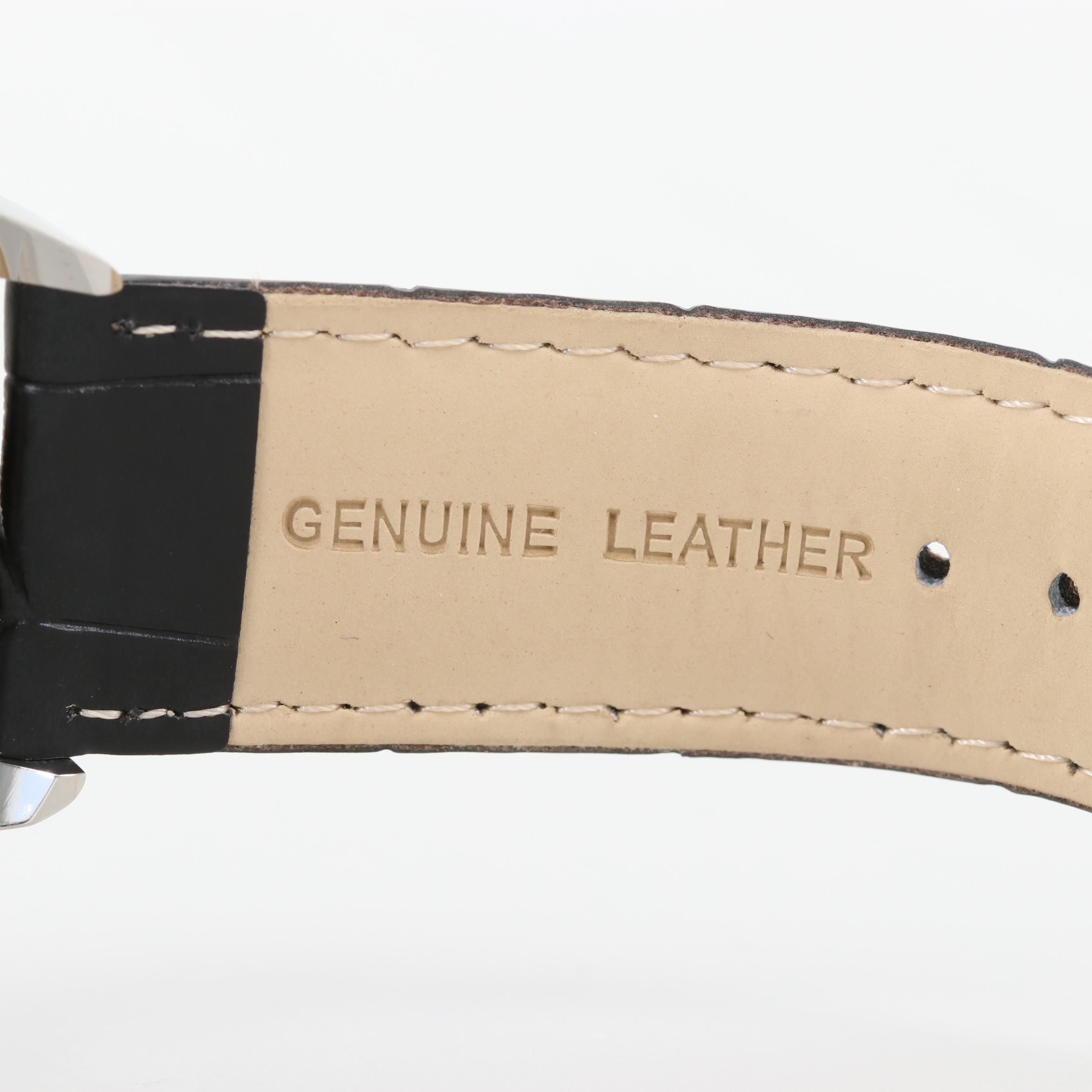 Stuhrling Skeleton Dial Stainless Steel Automatic Watch