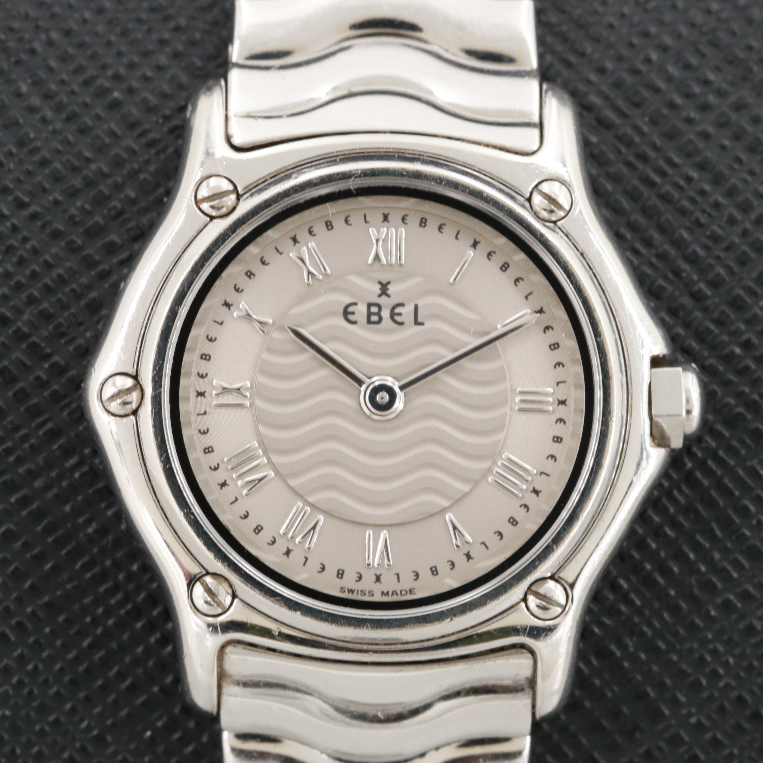 Ebel Sport Classic Mini Stainless Steel Quartz Watch