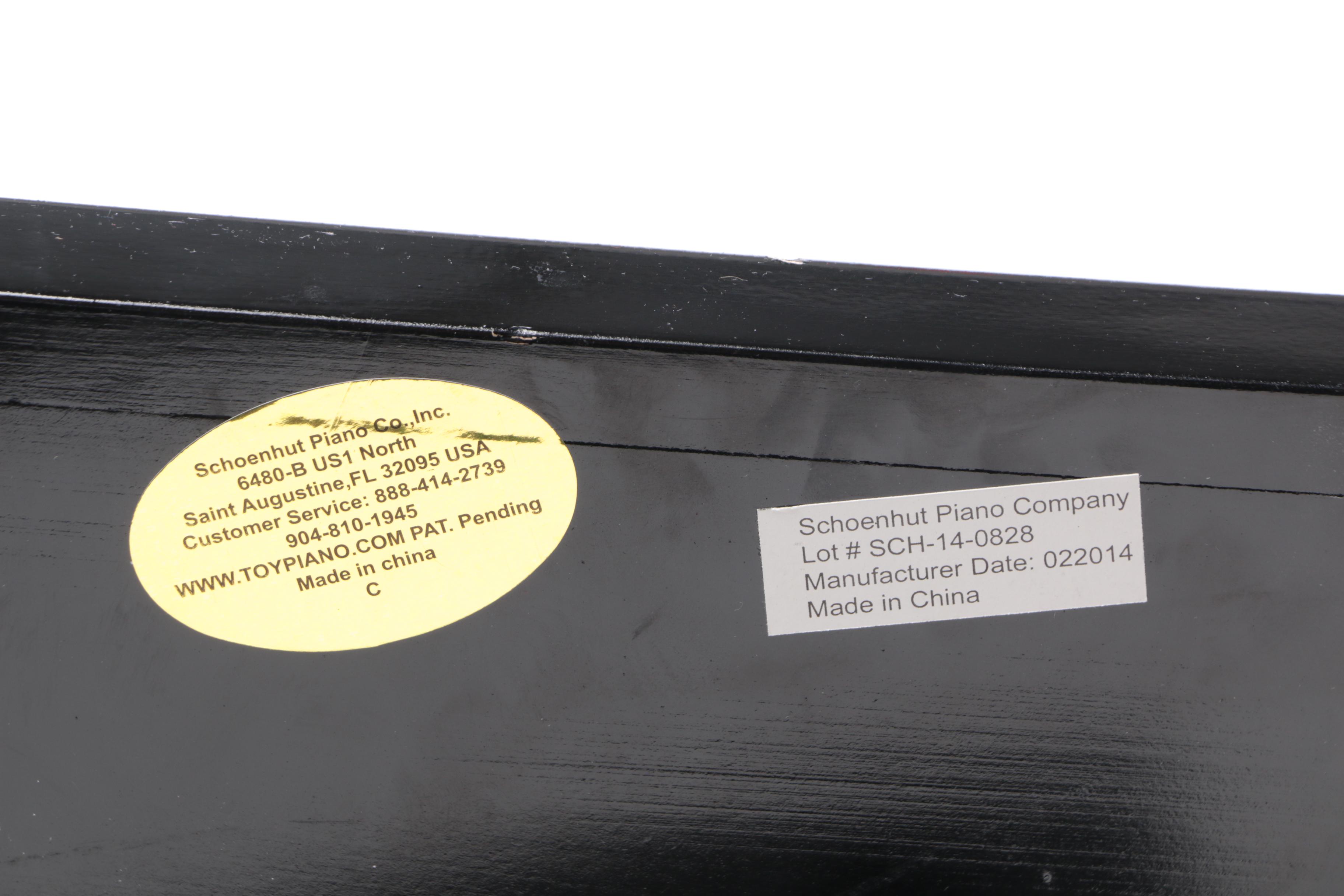 Schoenhut Baby Grand Toy Piano with Bench and Music Rack, Contemporary