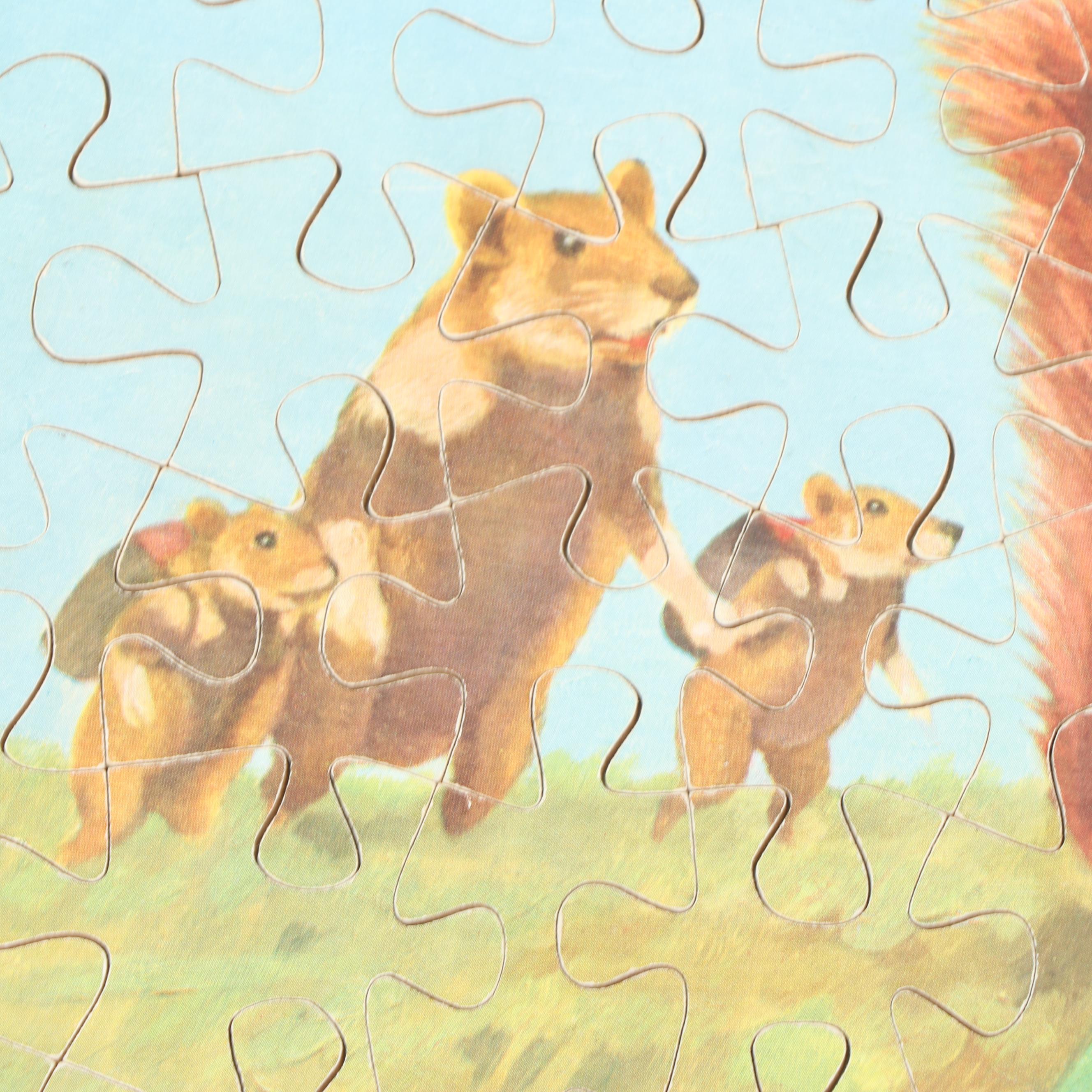 Penelope Switzerland  "The Concert" Wooden Jigsaw Puzzle, Mid 20th Century