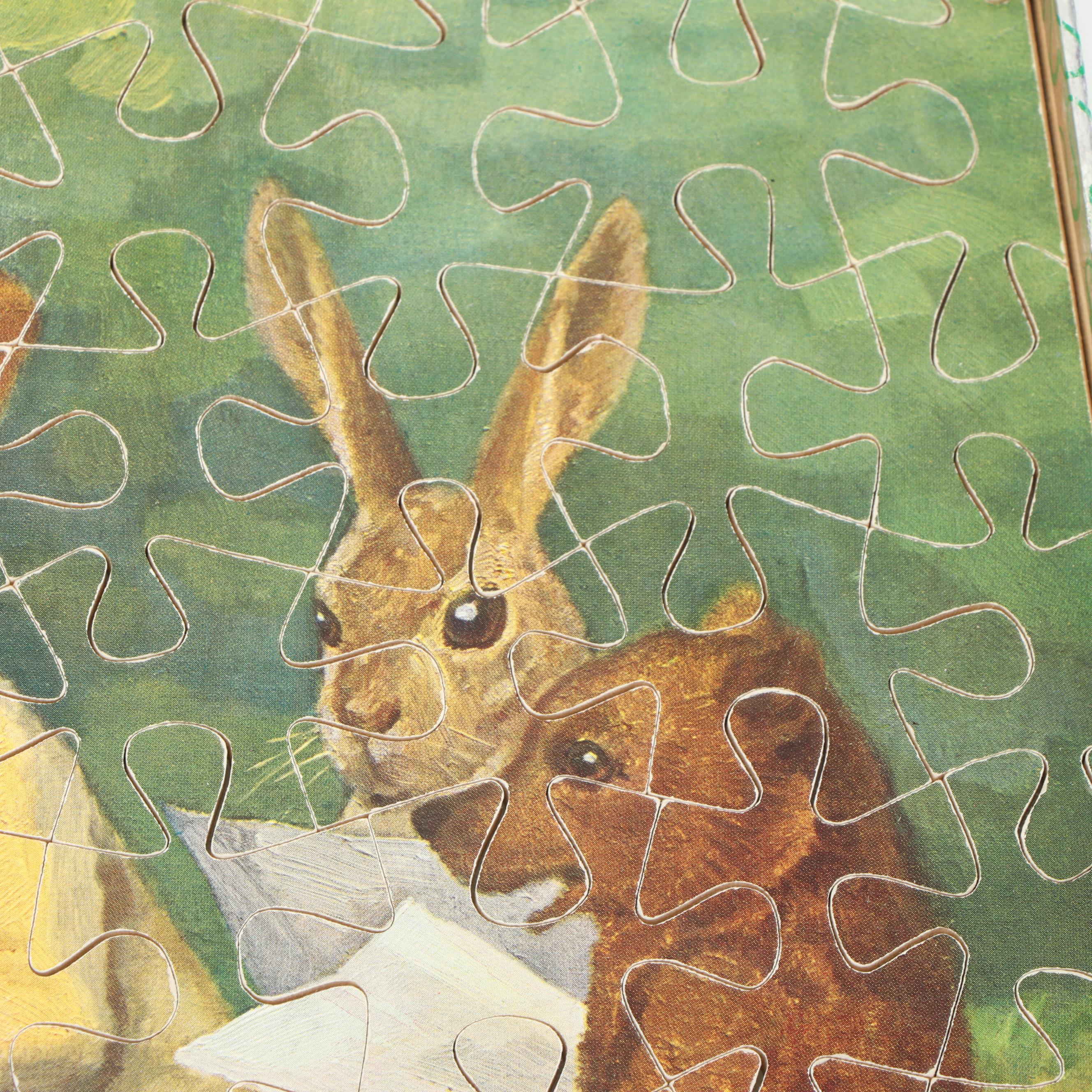 Penelope Switzerland  "The Concert" Wooden Jigsaw Puzzle, Mid 20th Century