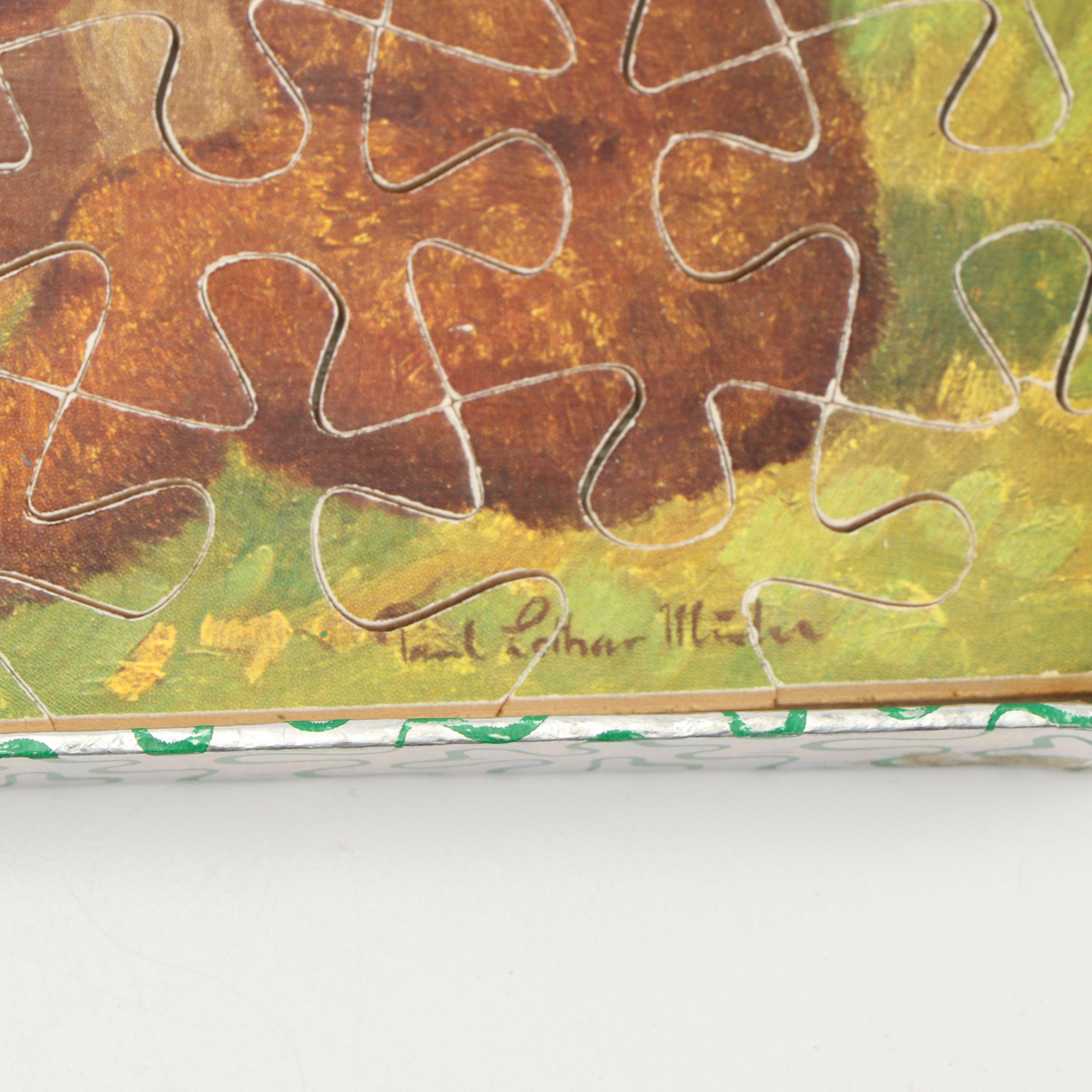 Penelope Switzerland  "The Concert" Wooden Jigsaw Puzzle, Mid 20th Century