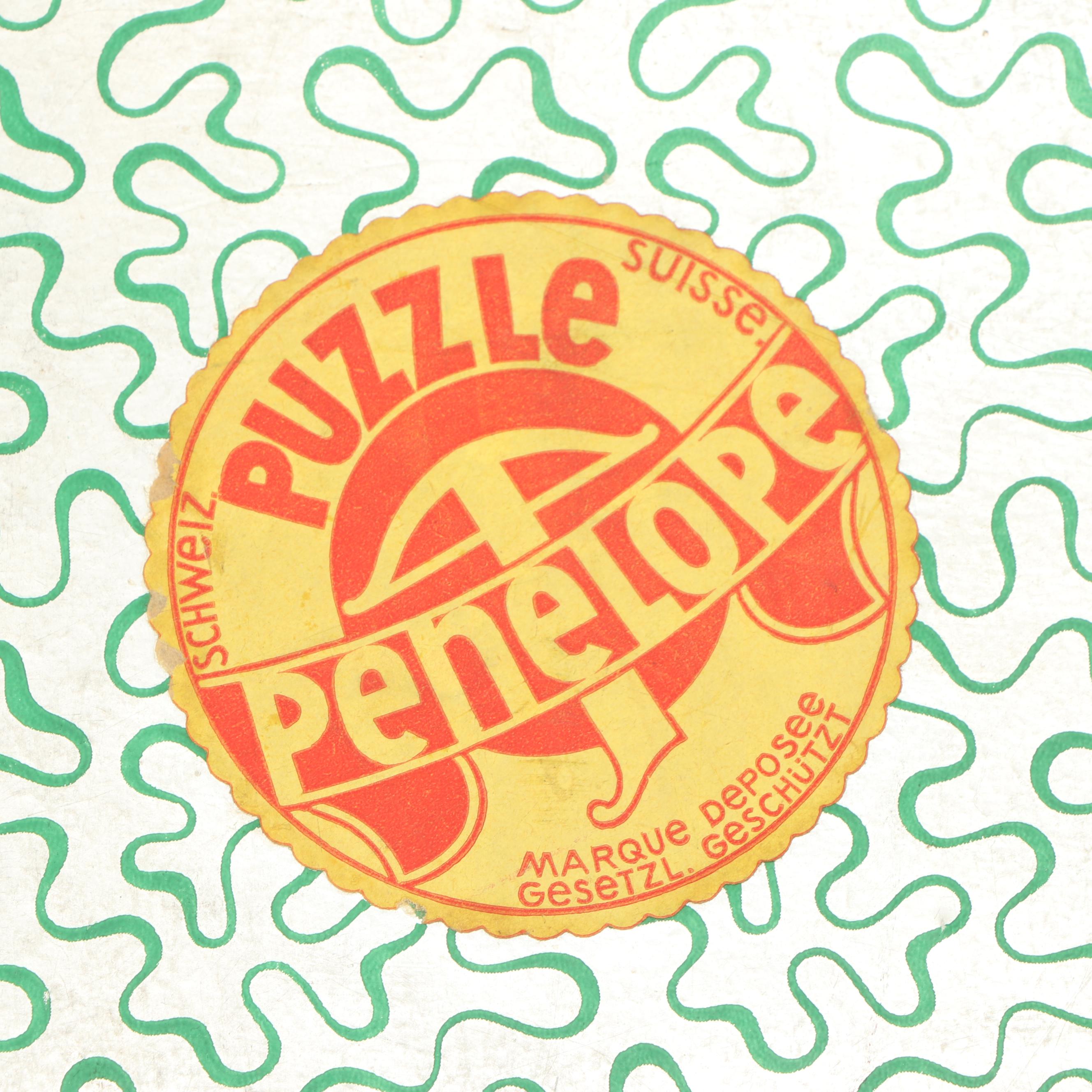 Penelope Switzerland  "The Concert" Wooden Jigsaw Puzzle, Mid 20th Century