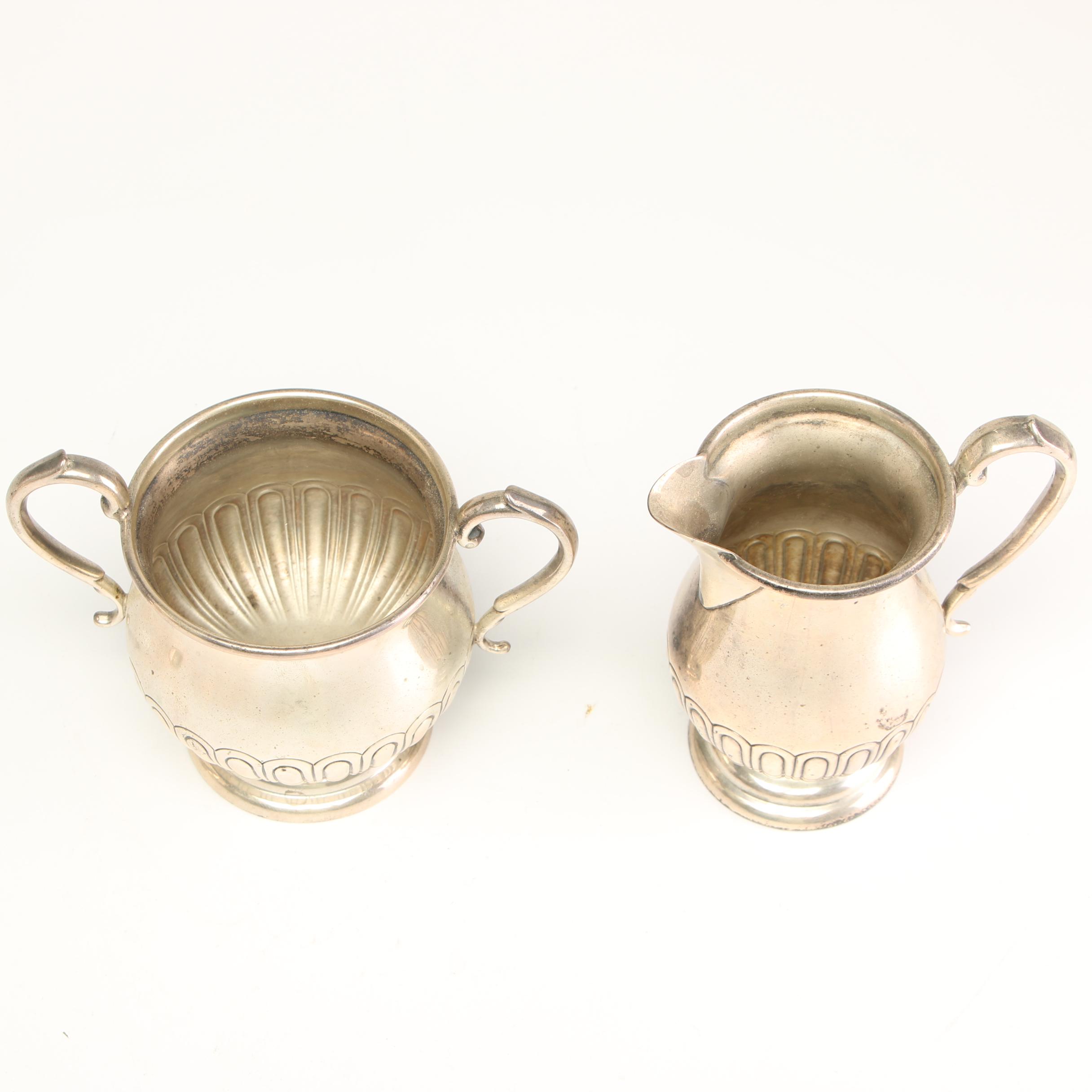 Manchester Silver Co. Hand Chased Sterling Silver Coffee Service