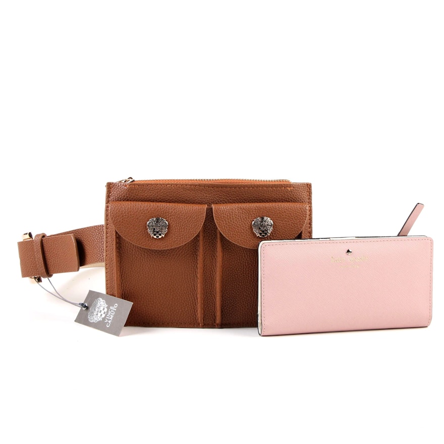 Kate Spade New York Grand Street Stacy Wallet and Vince Camuto Belt Bag