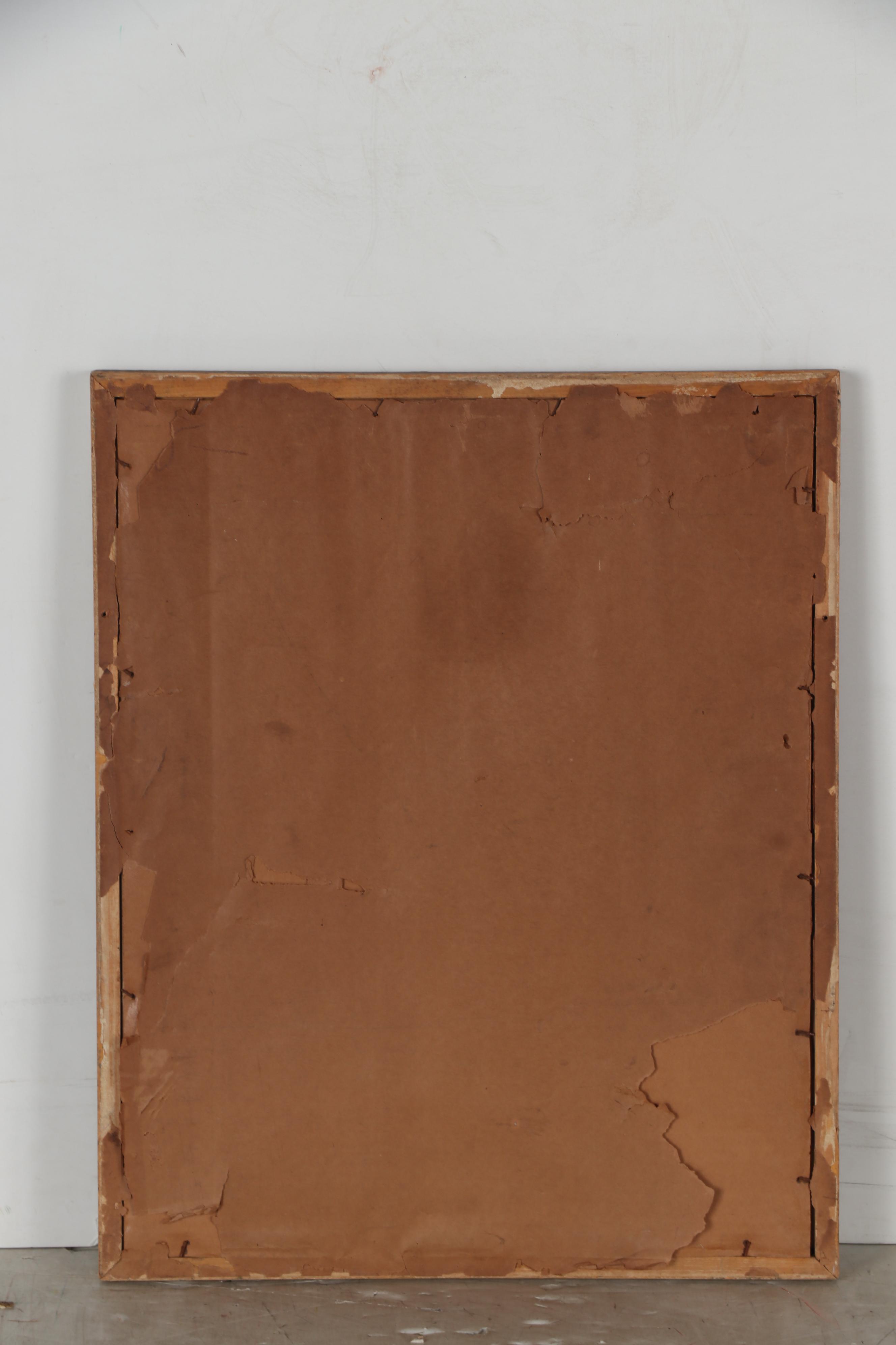 Late 20th Century Watercolor Painting "Jarabe Tapatío"