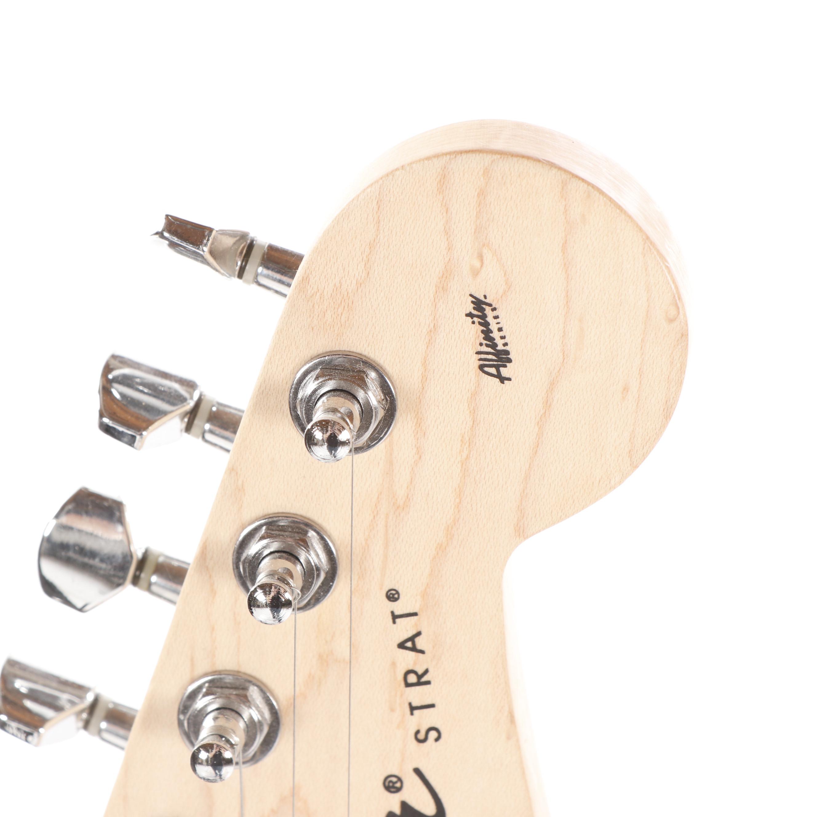 Fender "Squire" Strat Children's Guitar and Line 6 Amp