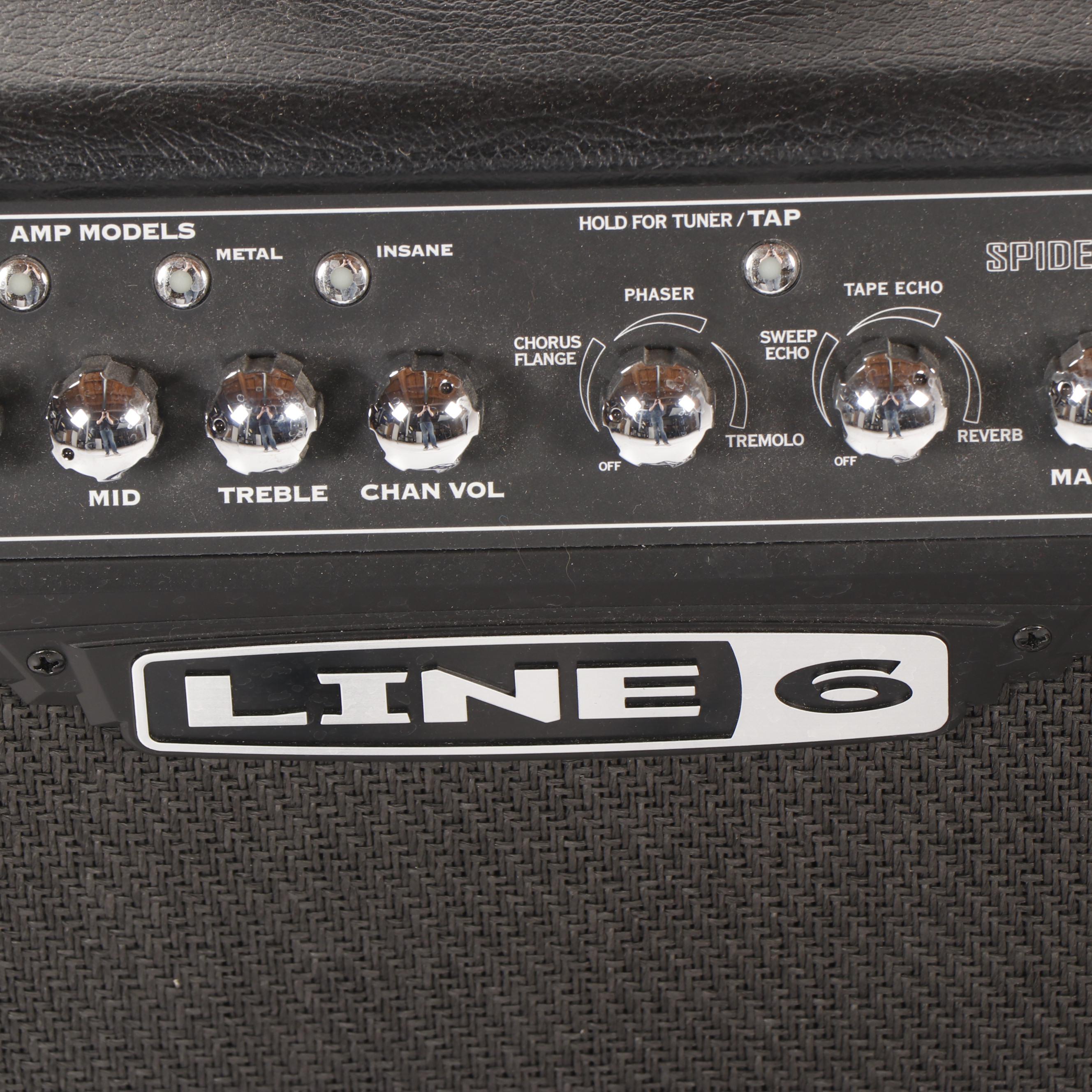 Fender "Squire" Strat Children's Guitar and Line 6 Amp