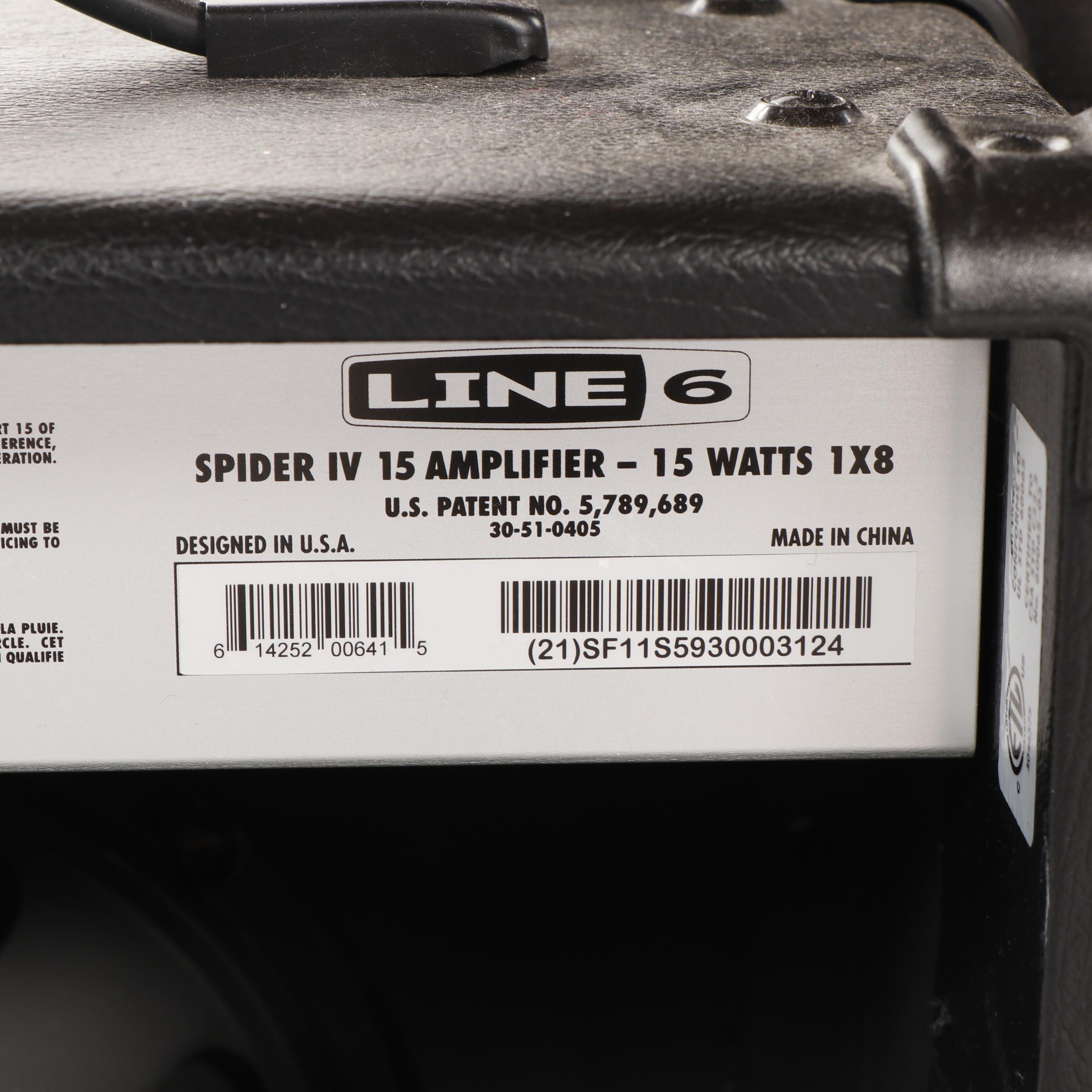 Fender "Squire" Strat Children's Guitar and Line 6 Amp