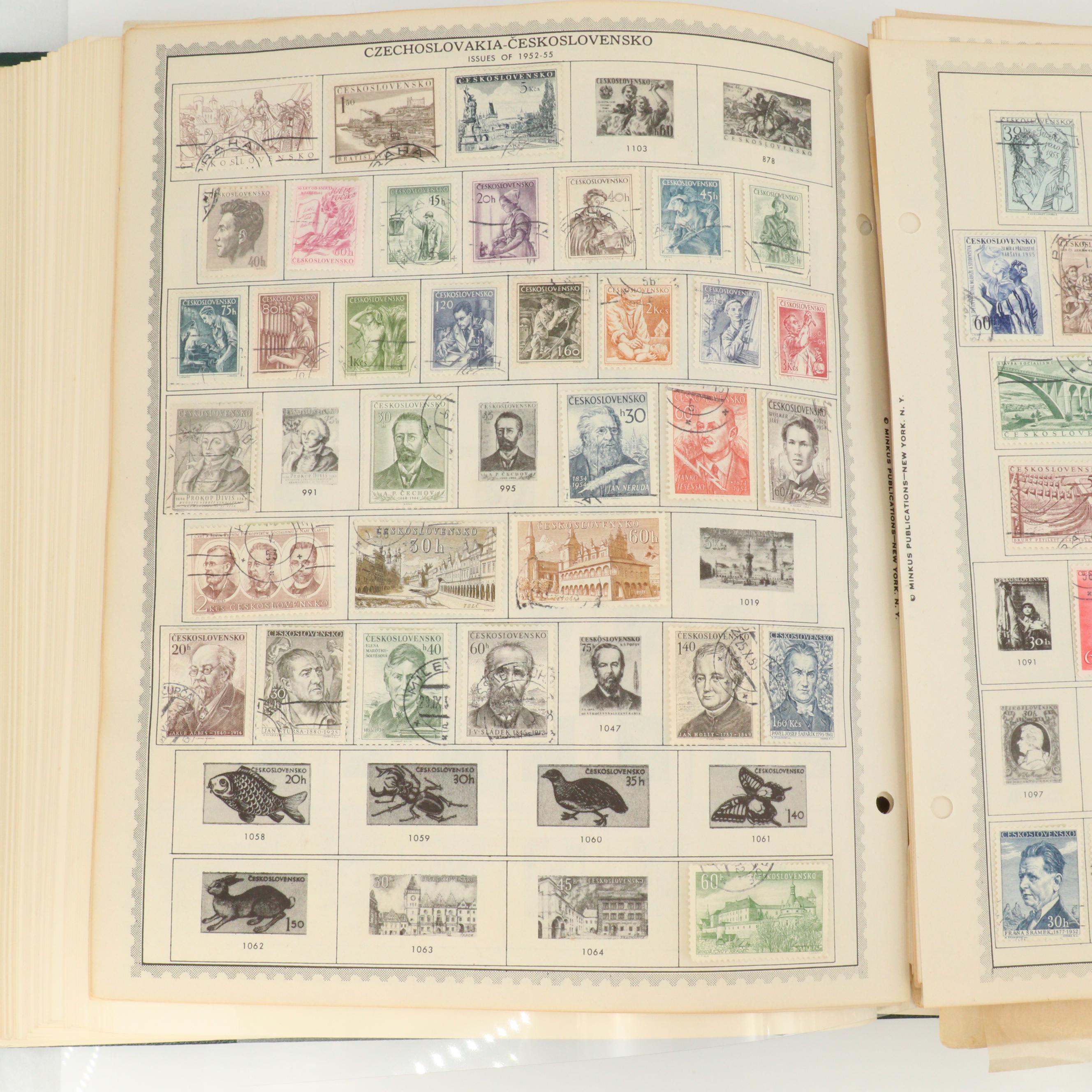 Italy Stamp Album and Eastern & Southern Europe Stamp Album