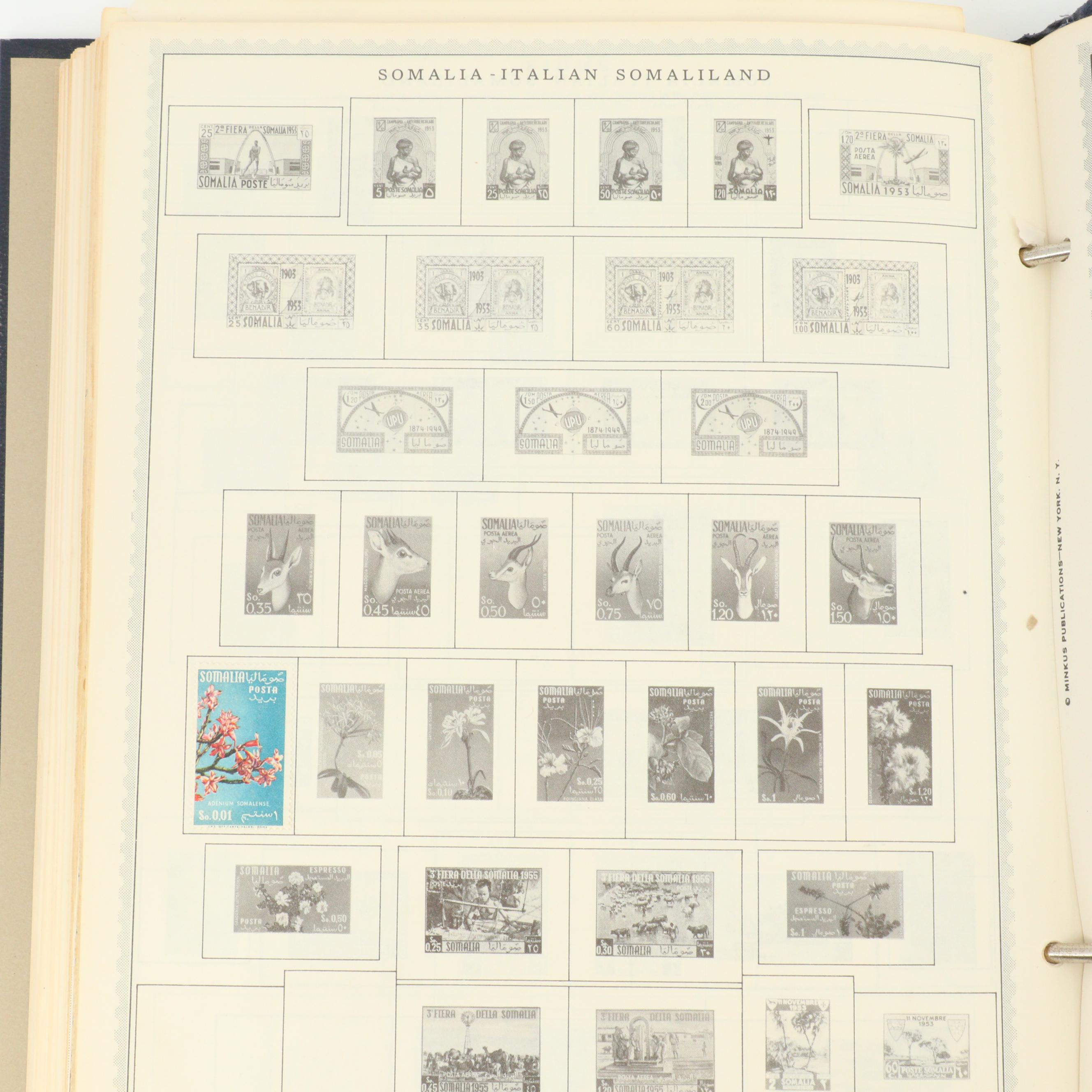Italy Stamp Album and Eastern & Southern Europe Stamp Album
