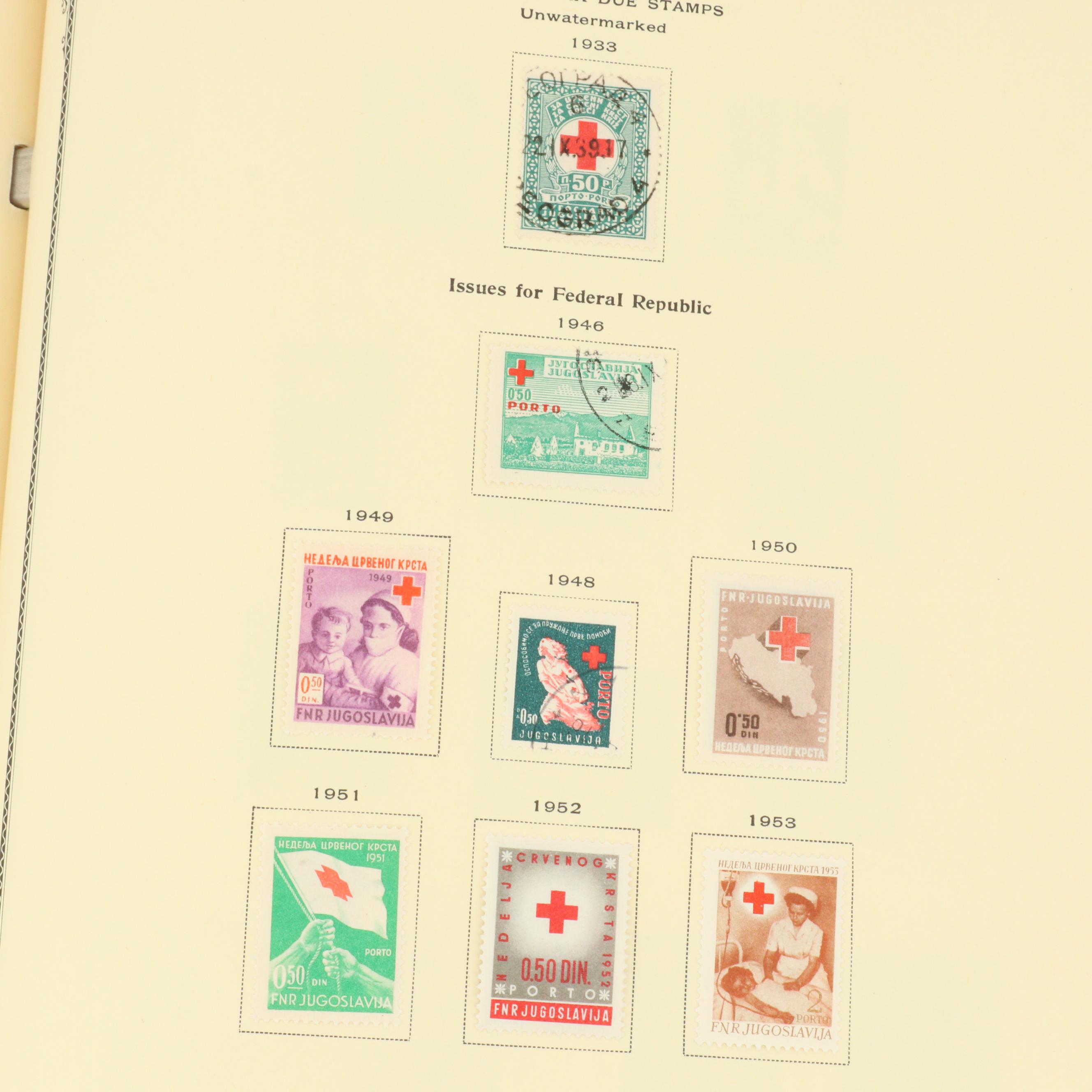 Italy Stamp Album and Eastern & Southern Europe Stamp Album