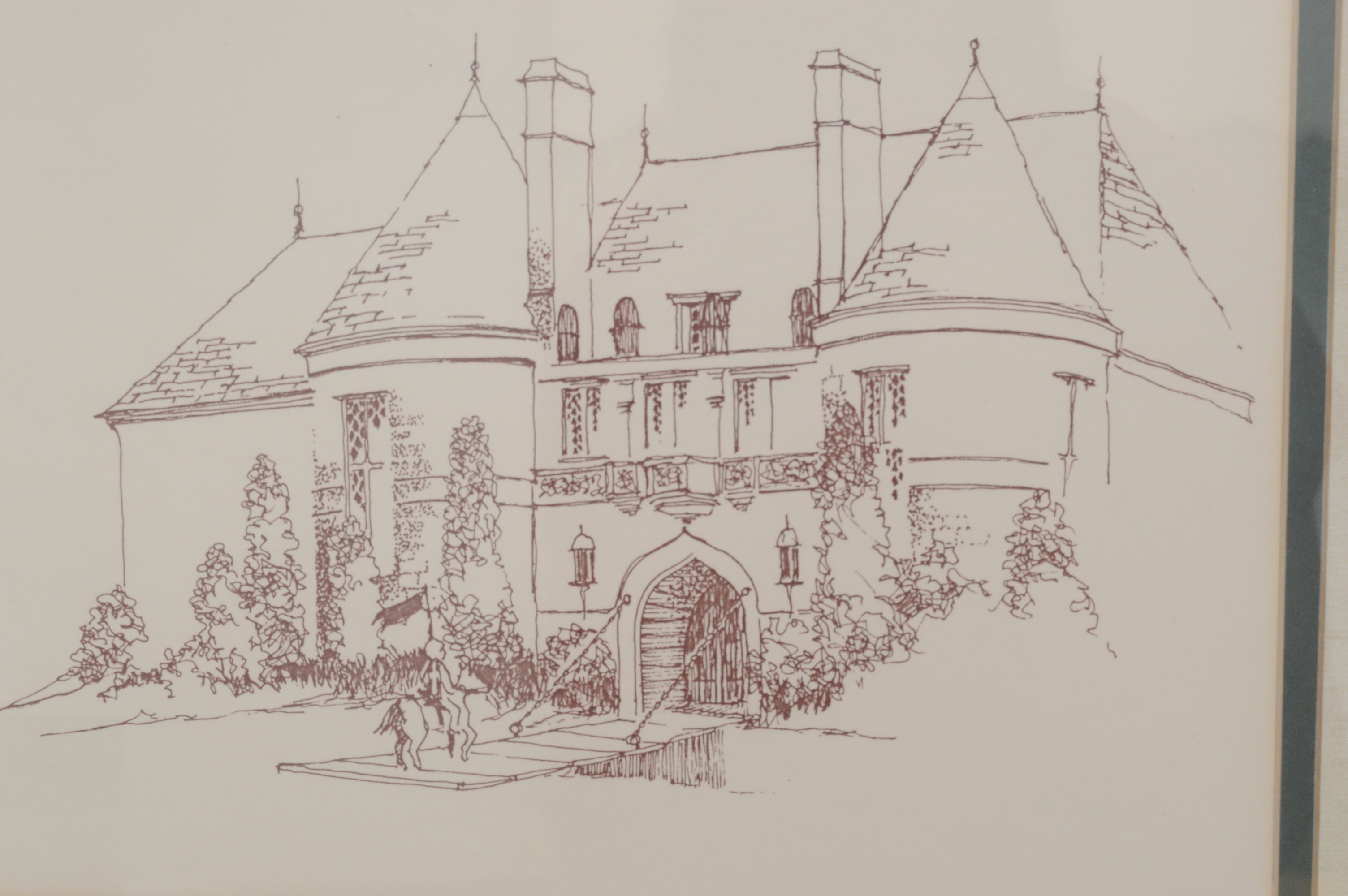 Cathy Huenefeld and Mary Helen Wallace Drawings