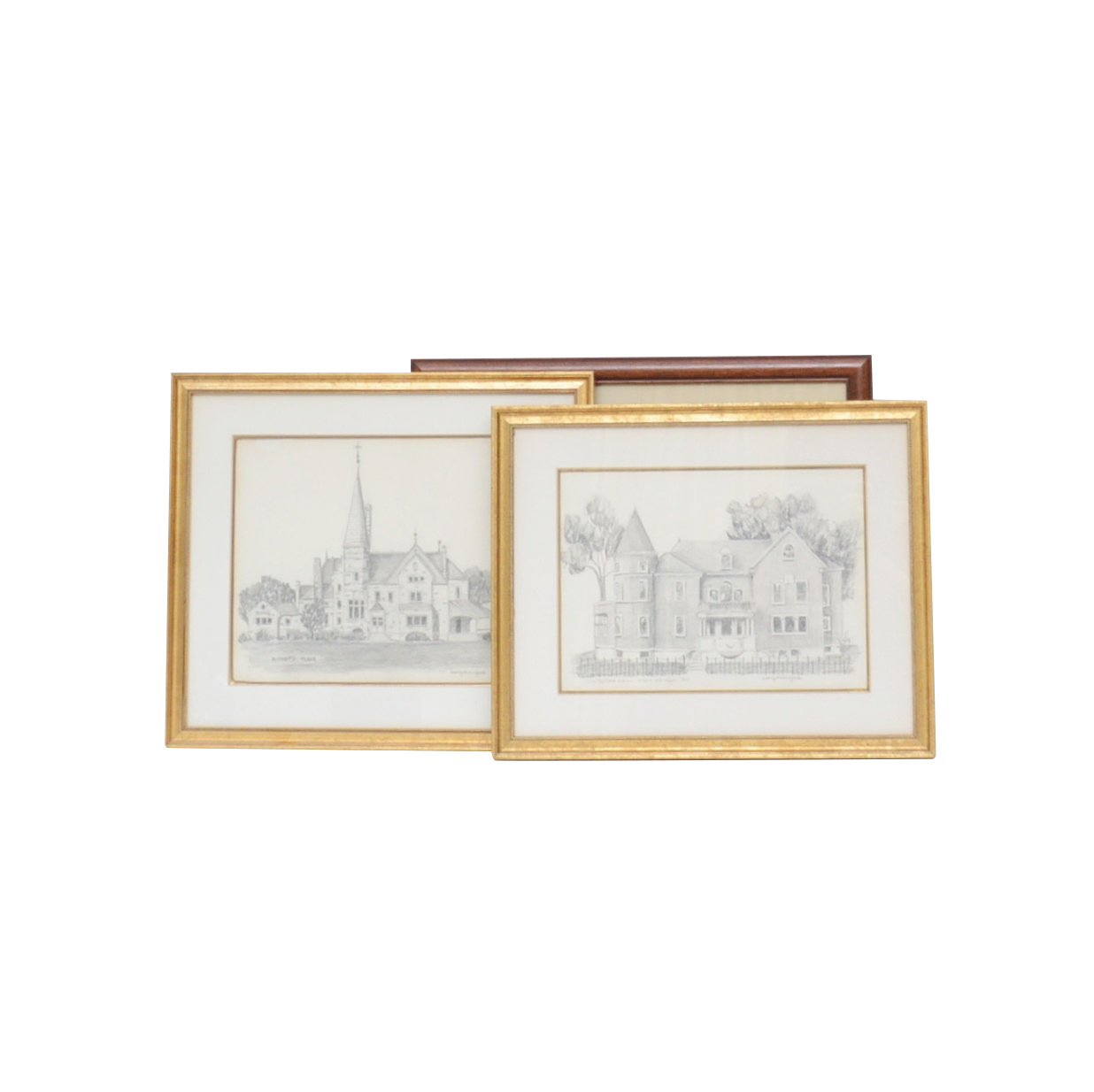 Cathy Huenefeld and Mary Helen Wallace Drawings