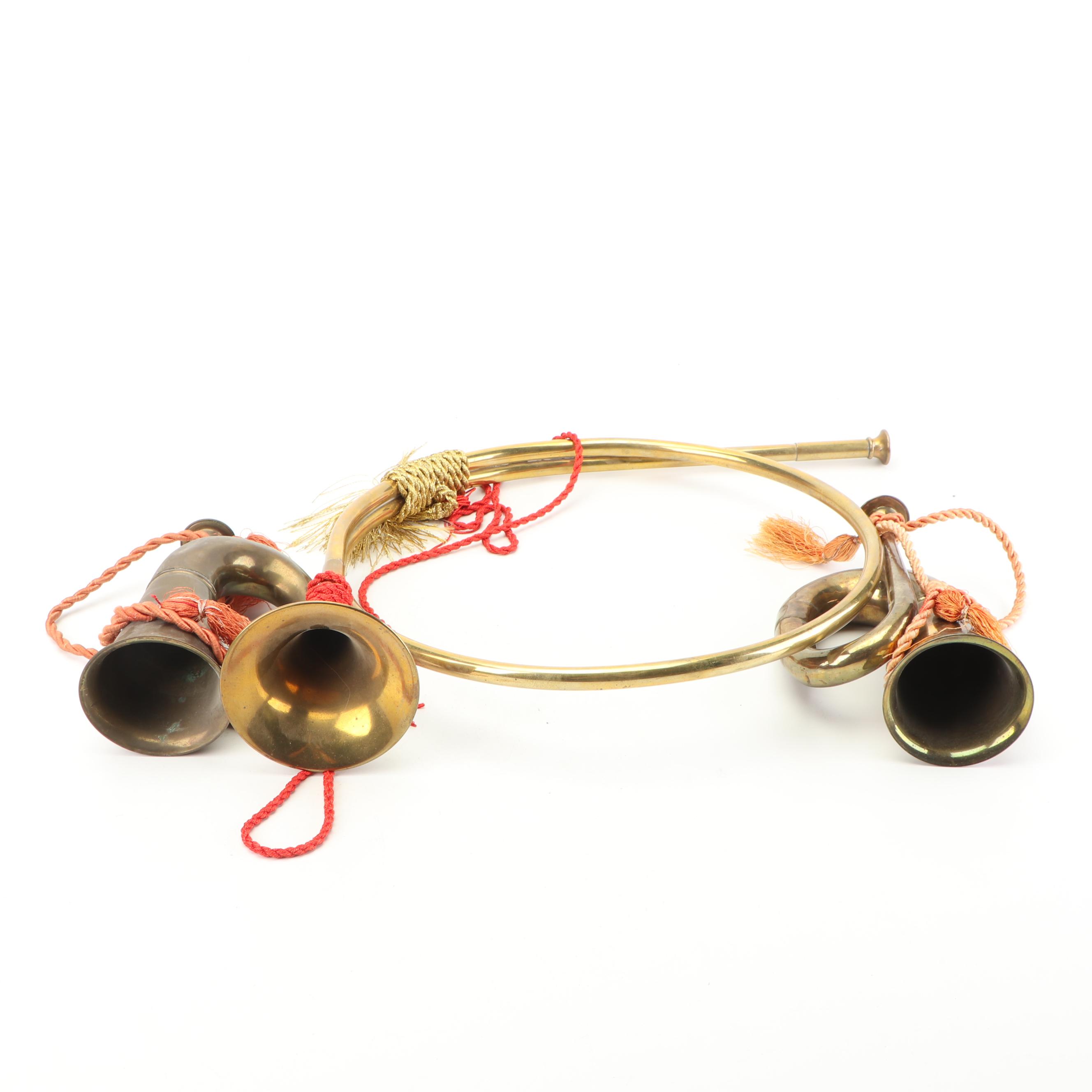 French Hunting Horn and Military Bugles