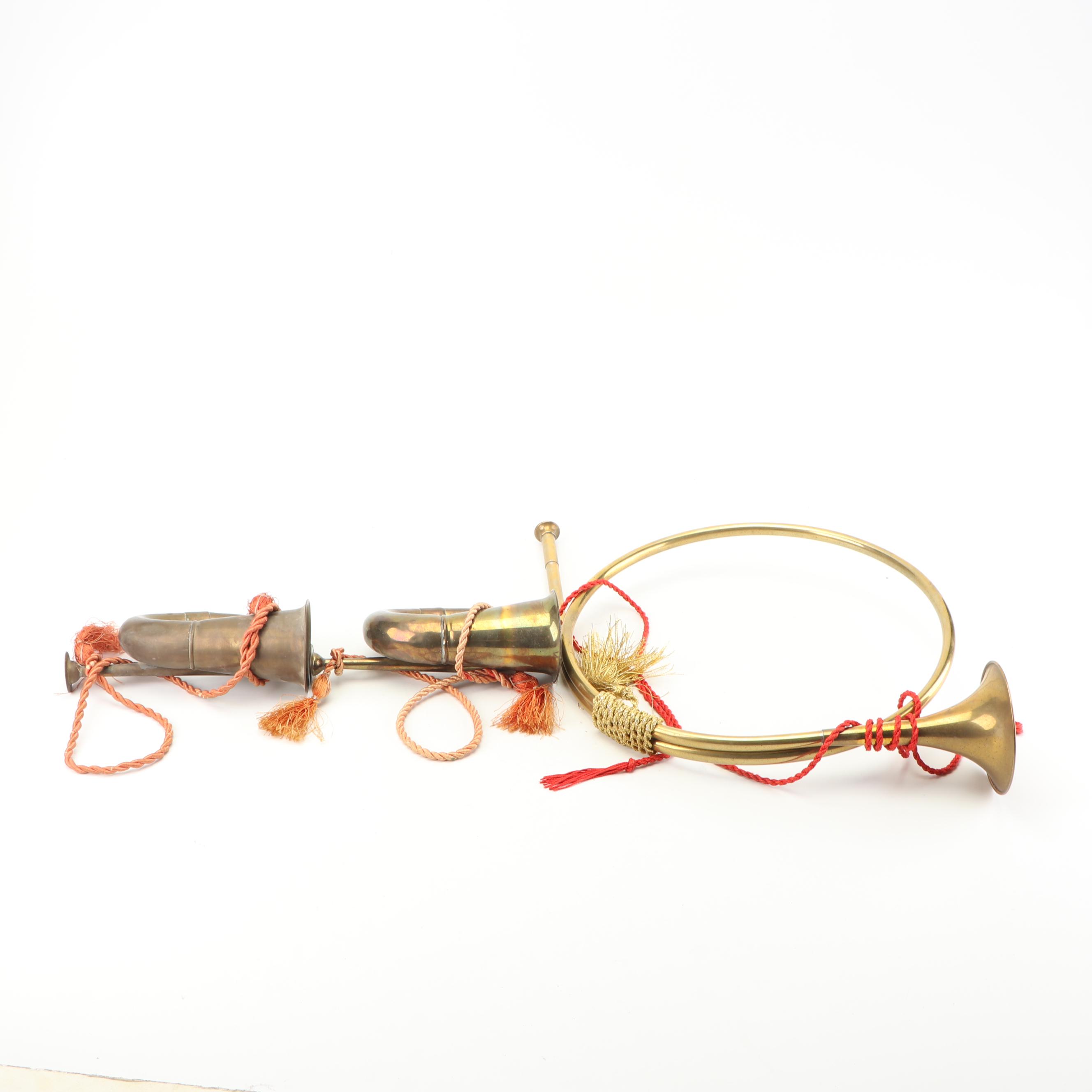 French Hunting Horn and Military Bugles