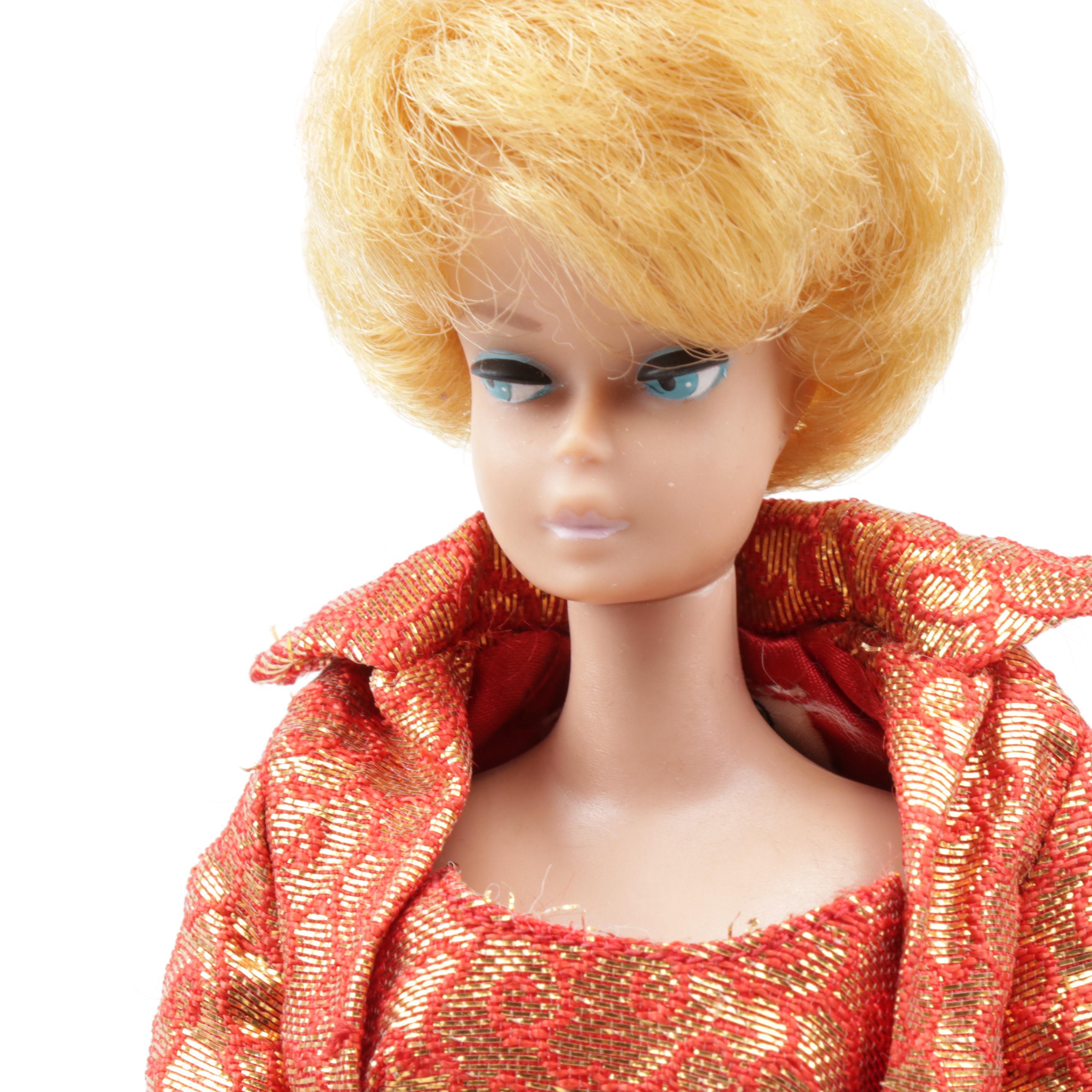 Circa 1964 Barbie "Bubblecut" Dolls with Additional Heads