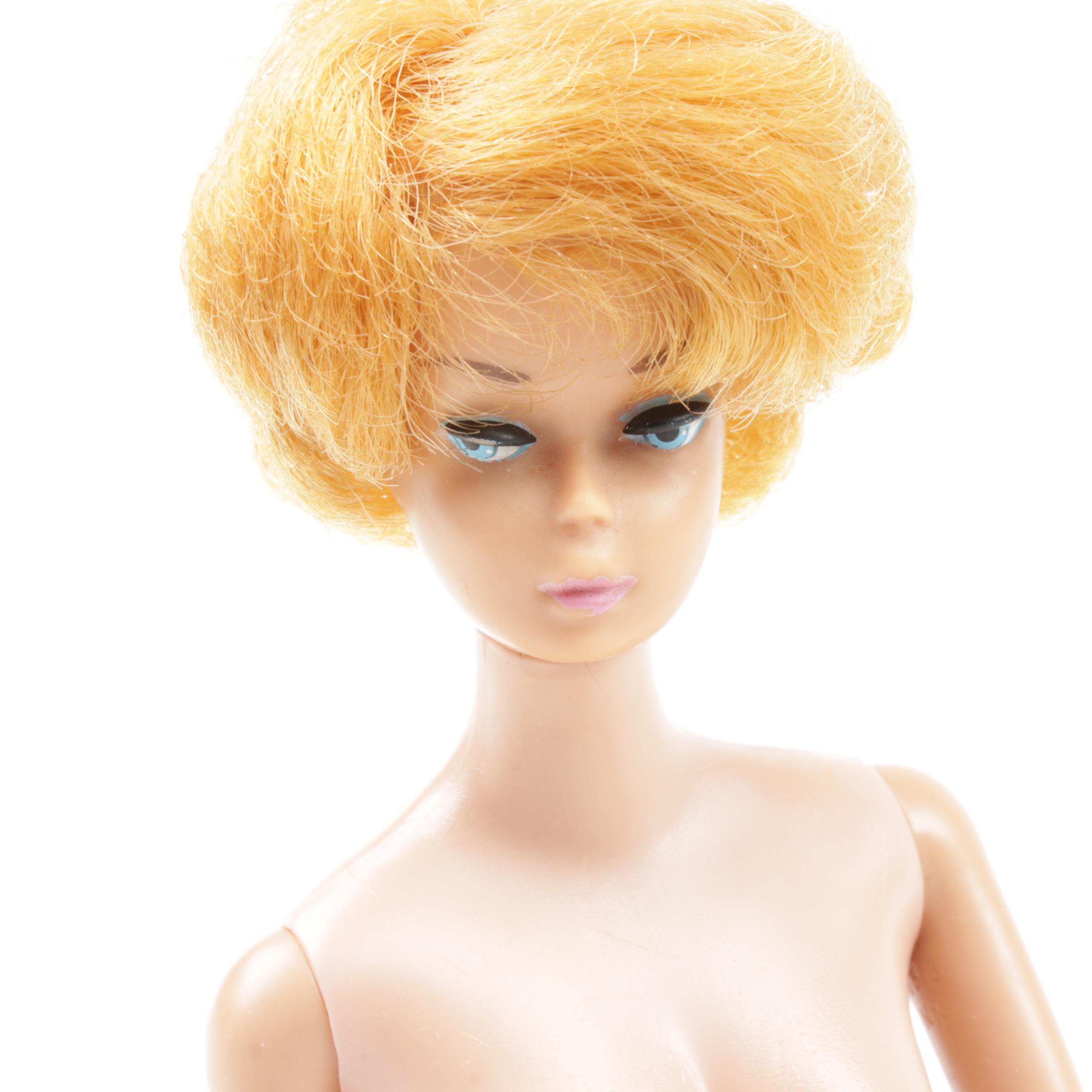 Circa 1964 Barbie "Bubblecut" Dolls with Additional Heads