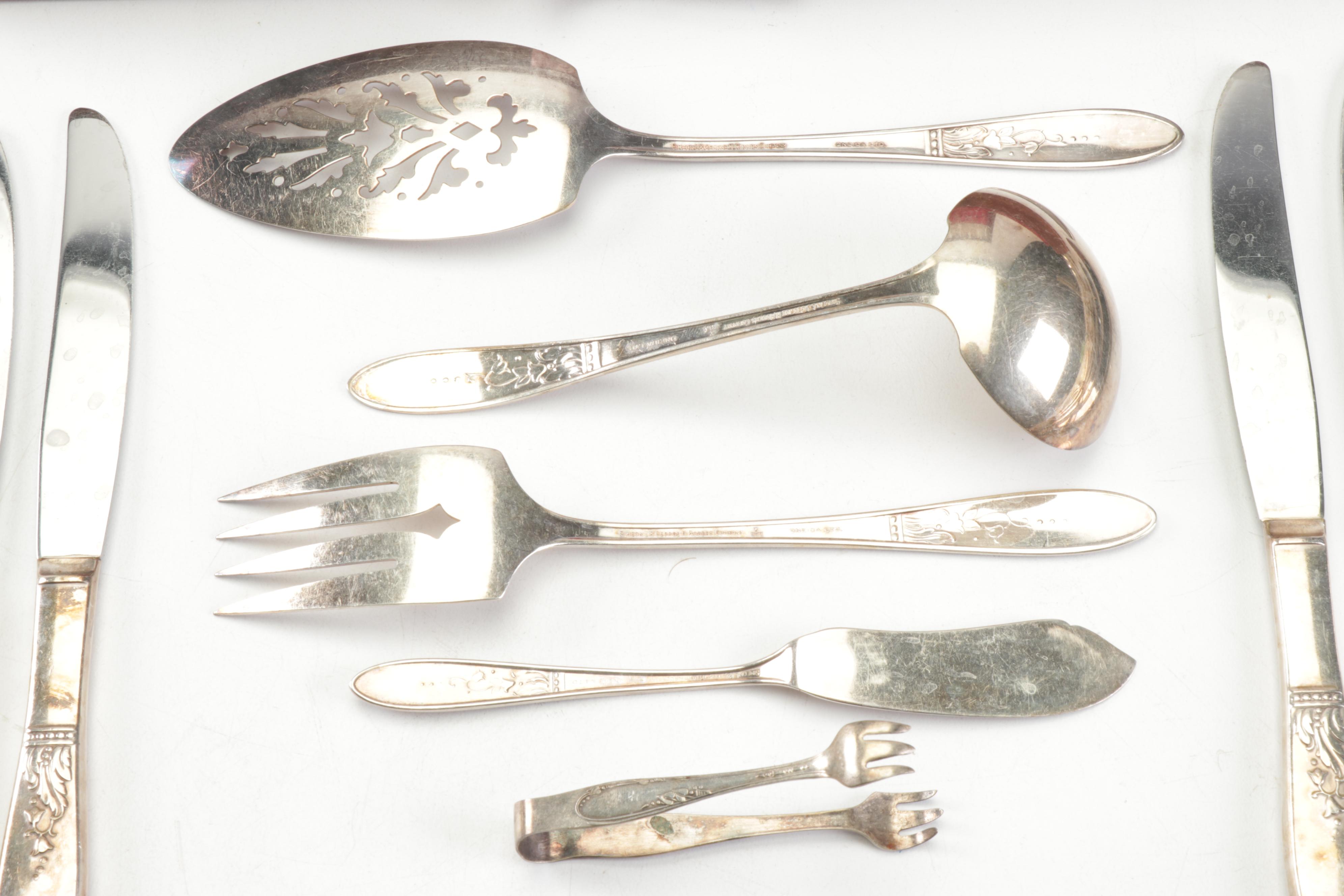 Simeon L. & George H. Rogers Company Silver Plate Flatware by Oneda