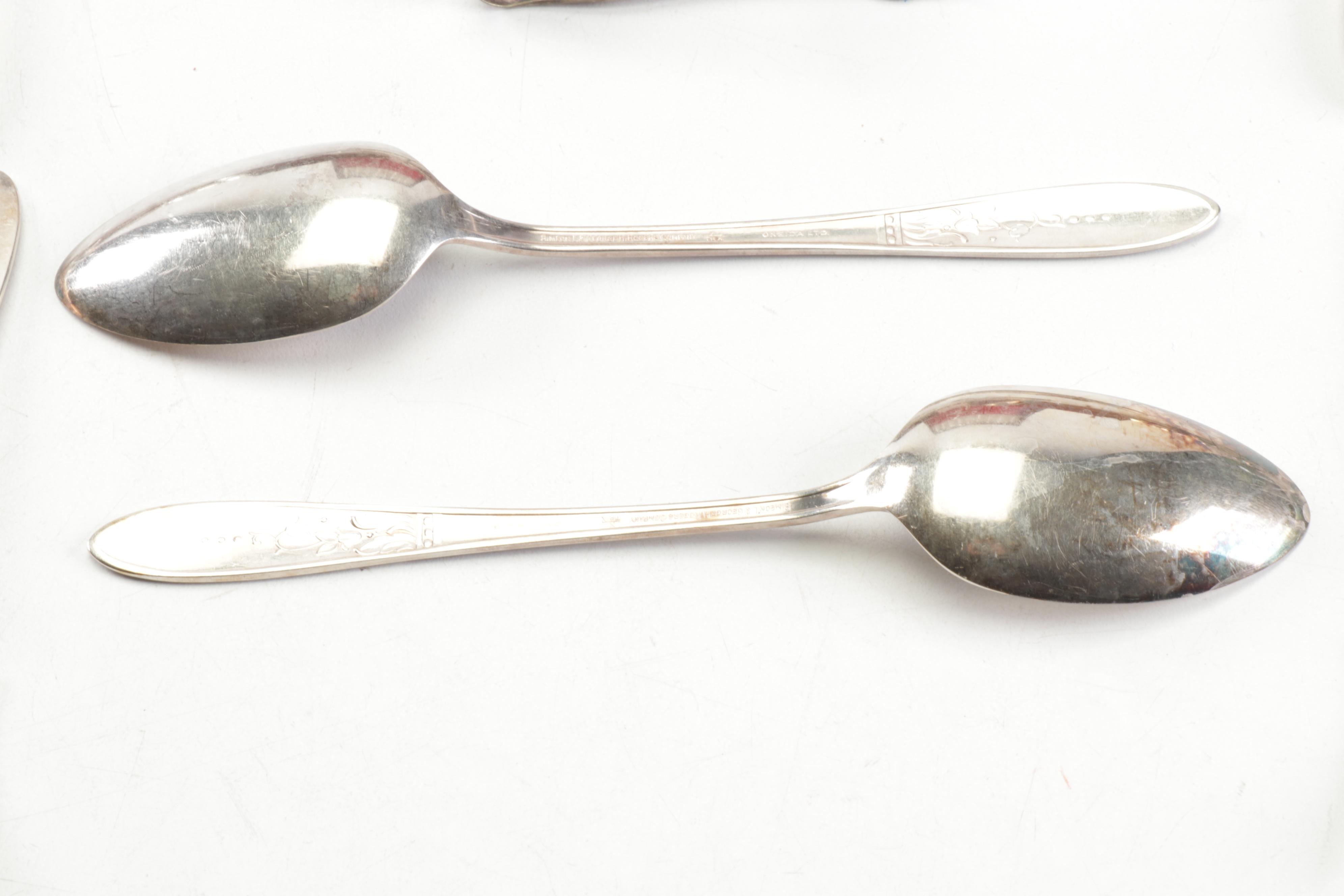 Simeon L. & George H. Rogers Company Silver Plate Flatware by Oneda