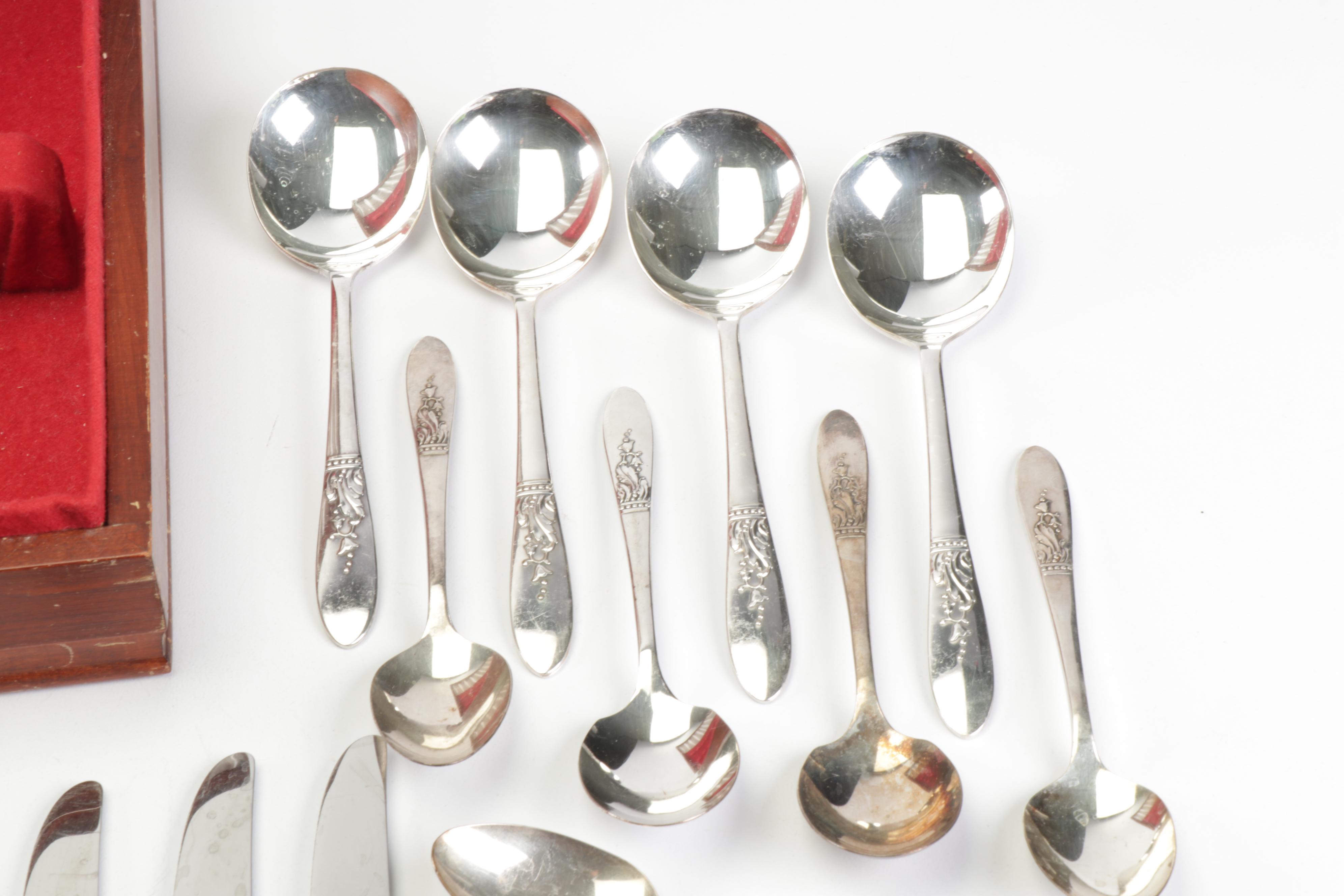 Simeon L. & George H. Rogers Company Silver Plate Flatware by Oneda