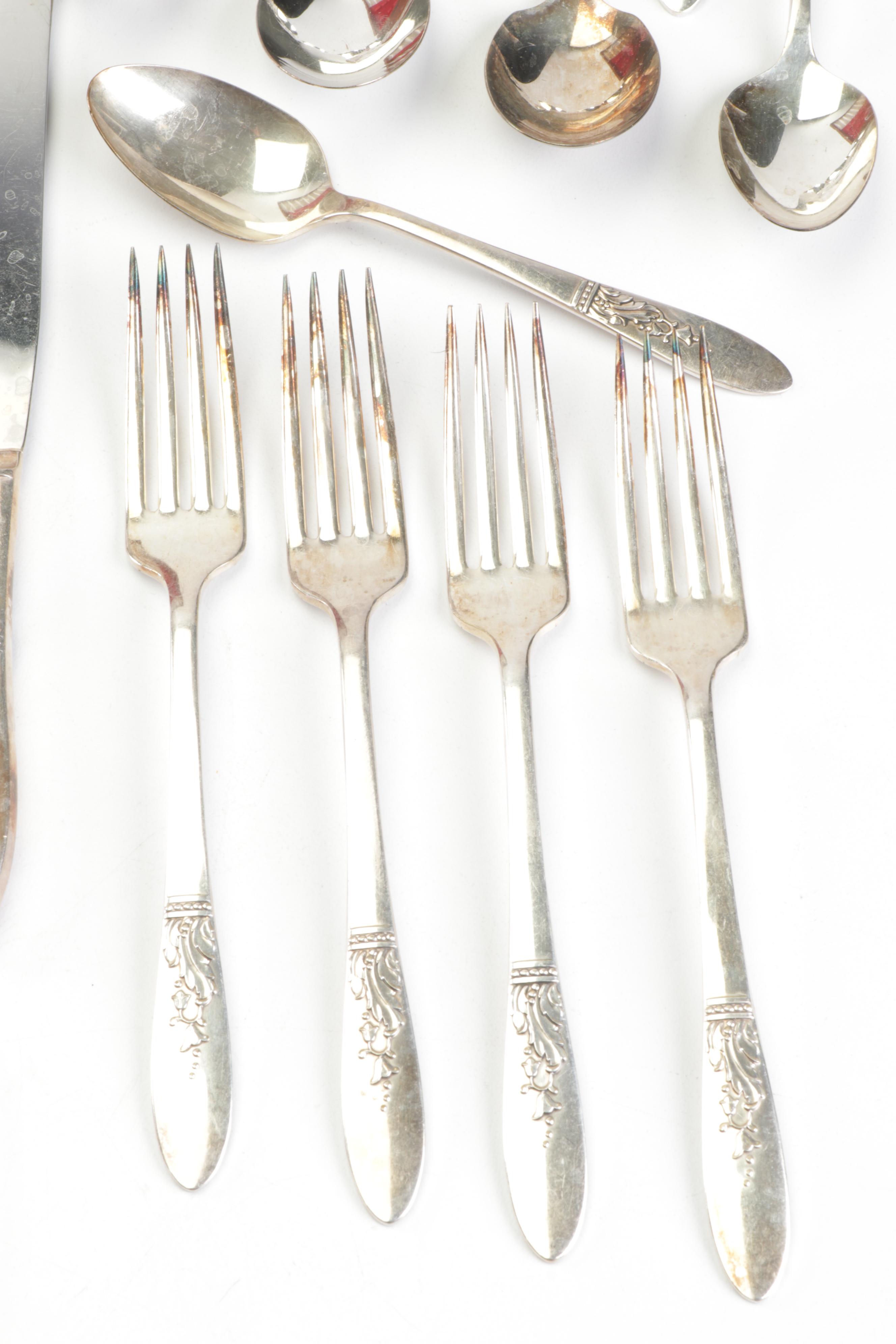 Simeon L. & George H. Rogers Company Silver Plate Flatware by Oneda