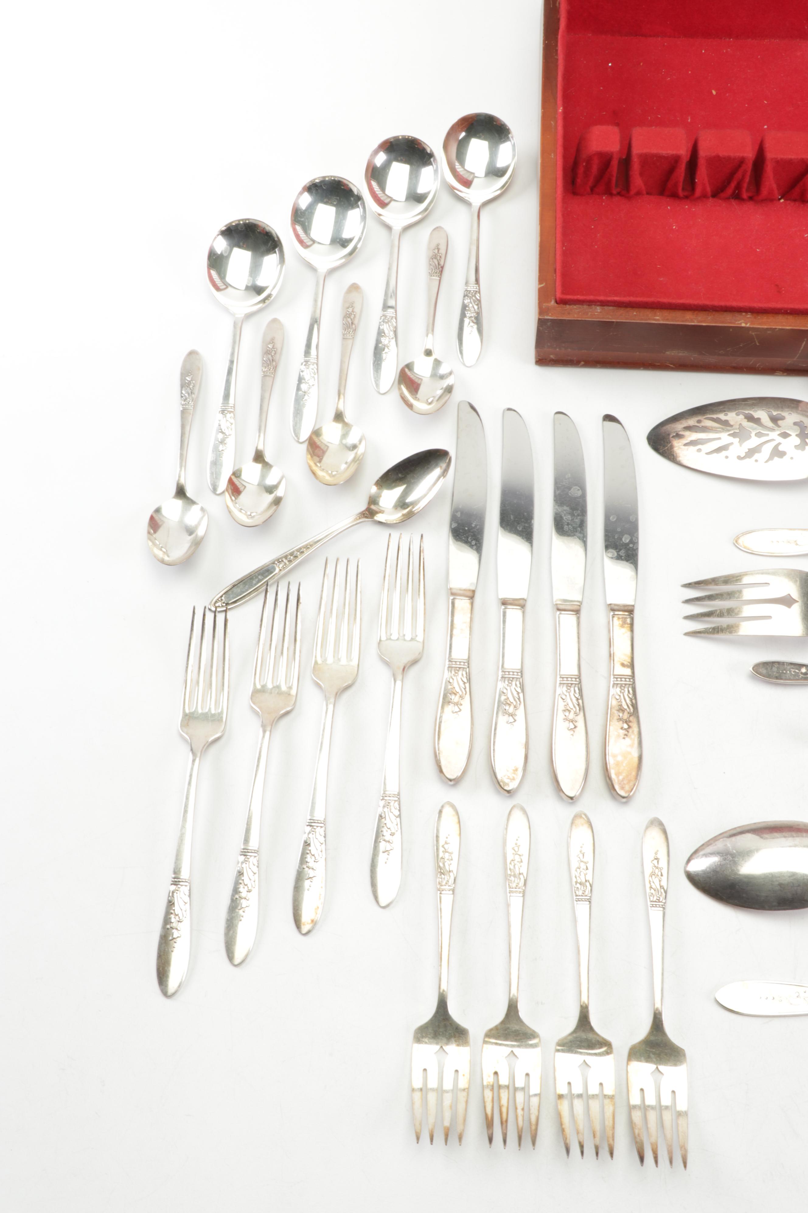 Simeon L. & George H. Rogers Company Silver Plate Flatware by Oneda