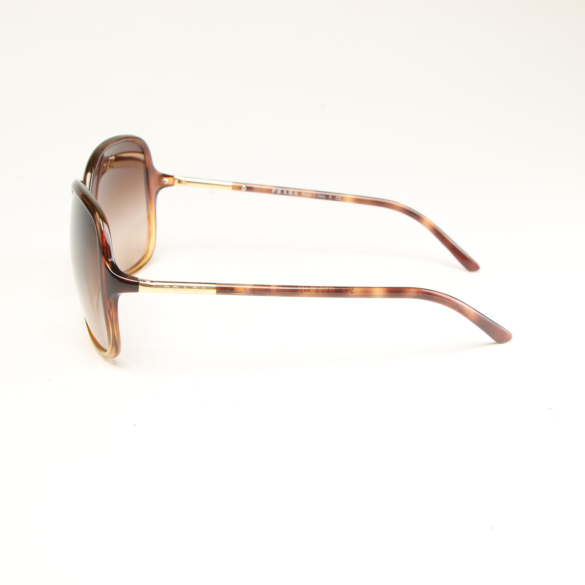 Prada Havana Style Sunglasses with Case