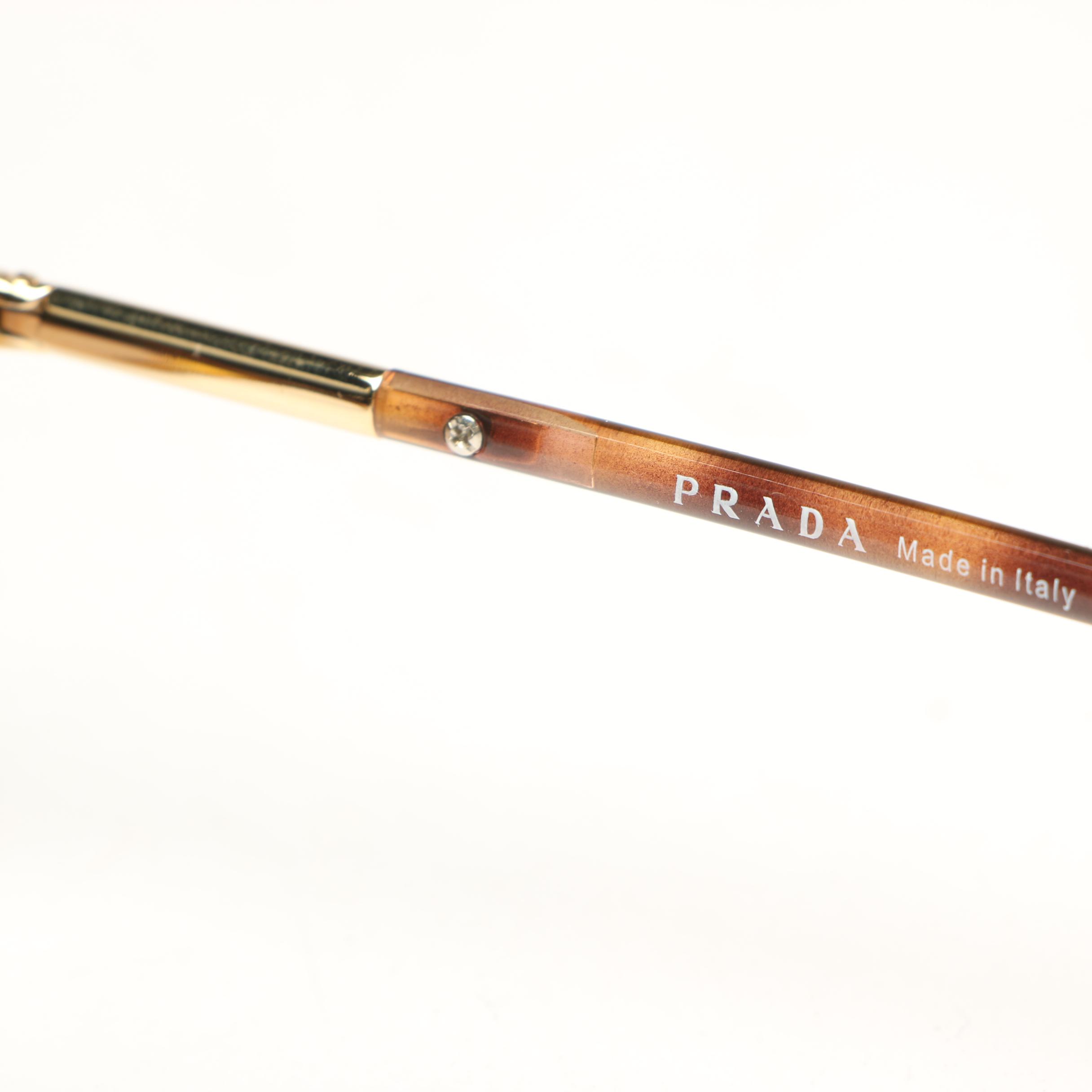 Prada Havana Style Sunglasses with Case