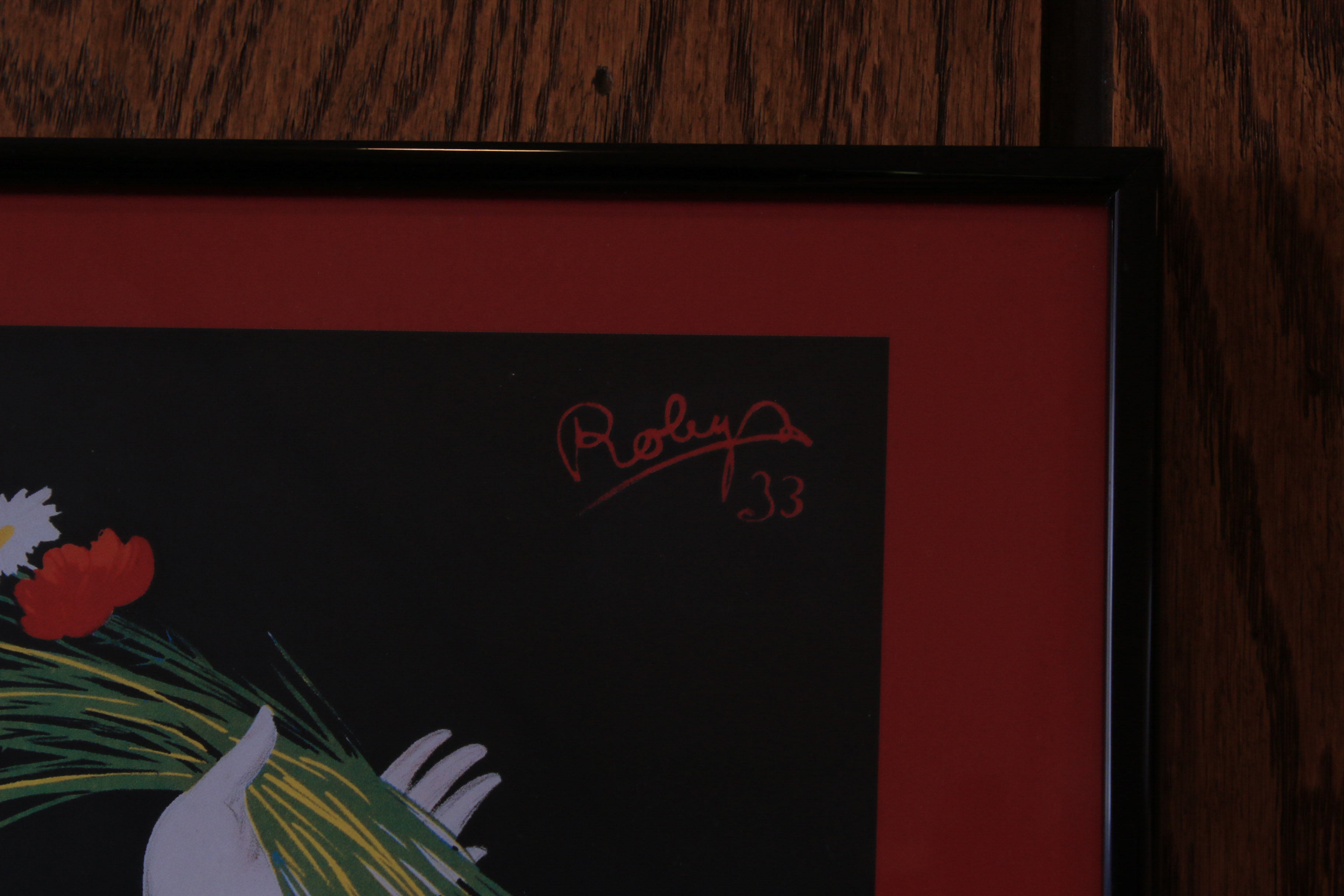 Offset Lithograph Advertisement Posters