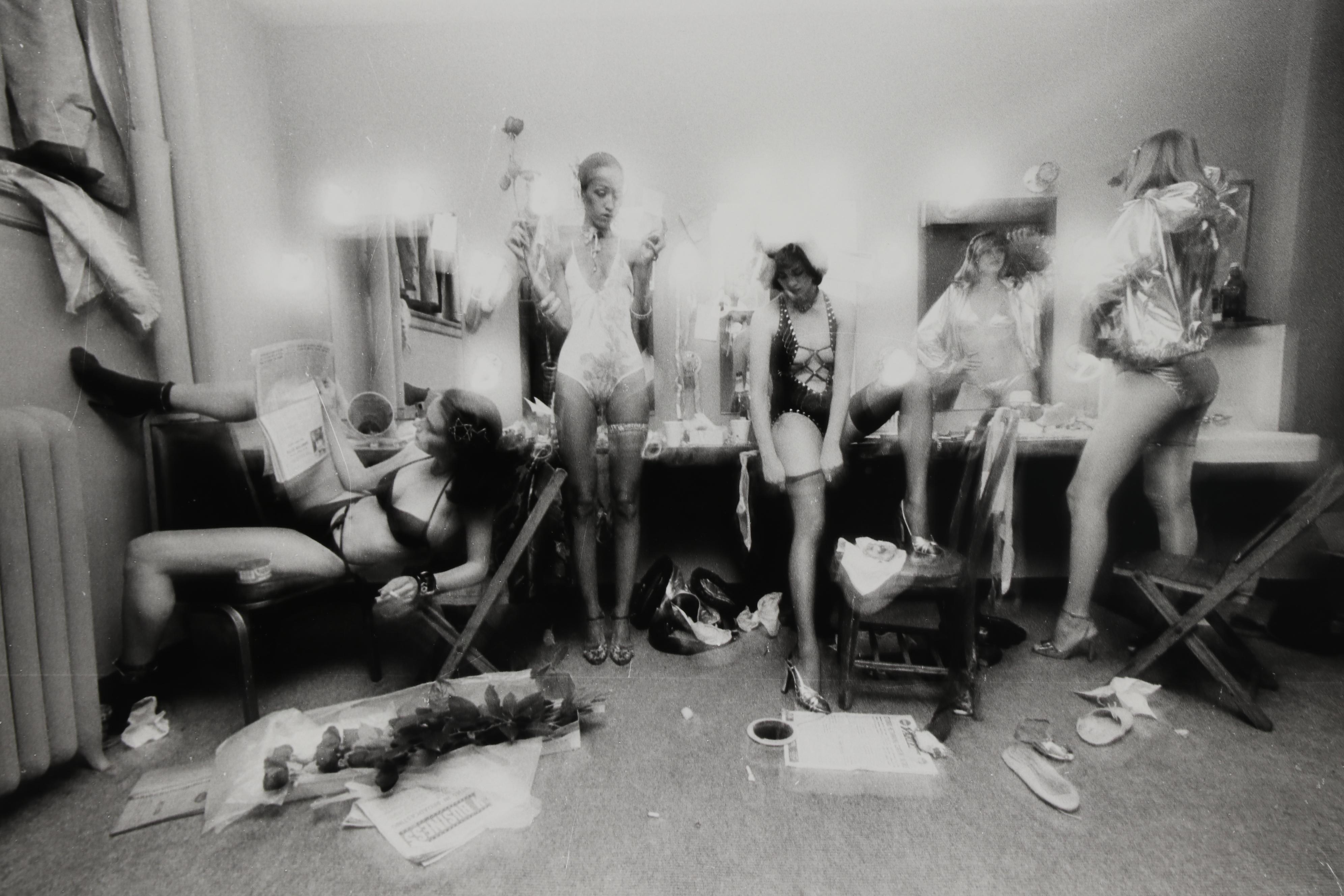 Carl Fischer Silver Gelatin Print "Fashion Models, New York. 1977"