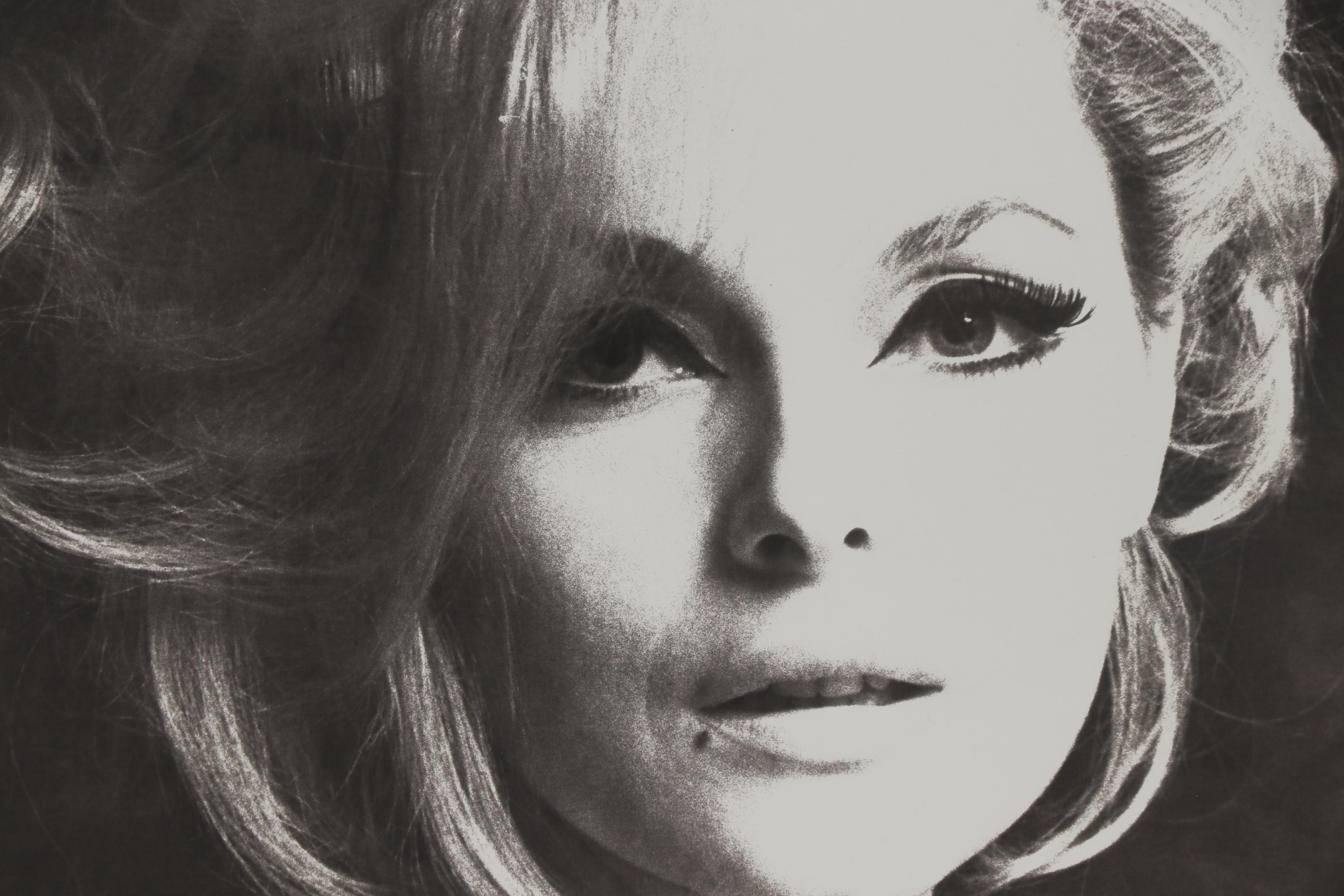 Carl Fischer Silver Gelatin Print "Virna Lisi, Rome. 1964"