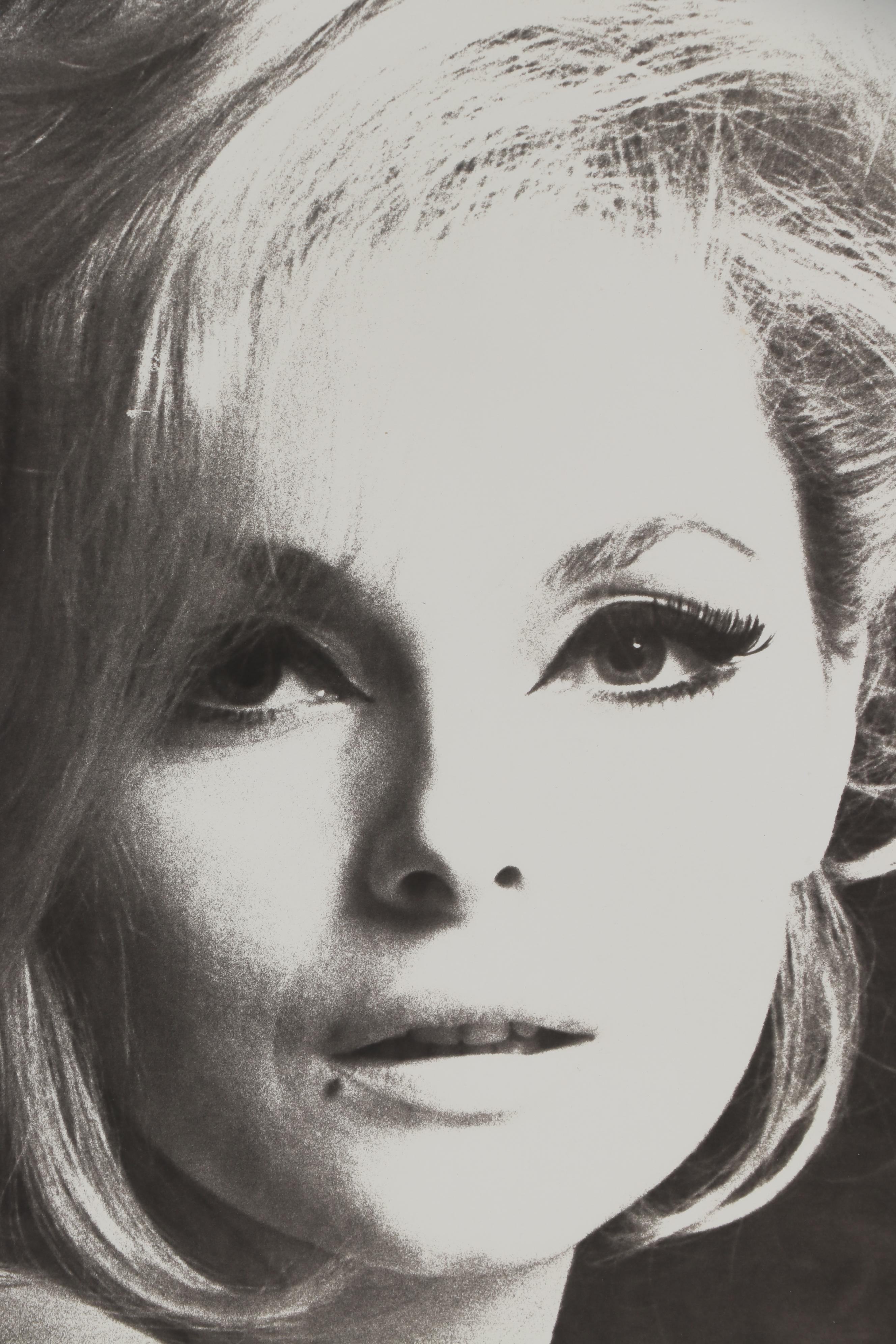 Carl Fischer Silver Gelatin Print "Virna Lisi, Rome. 1964"