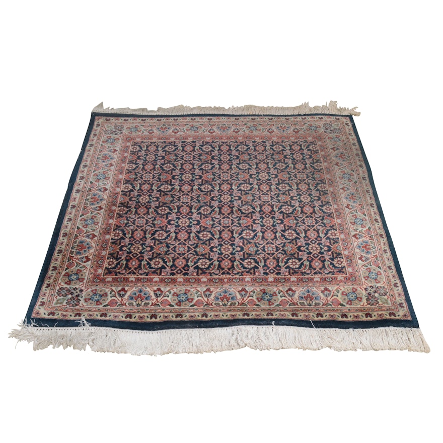 Hand-Knotted Indo-Persian Wool Rug from The Rug Gallery