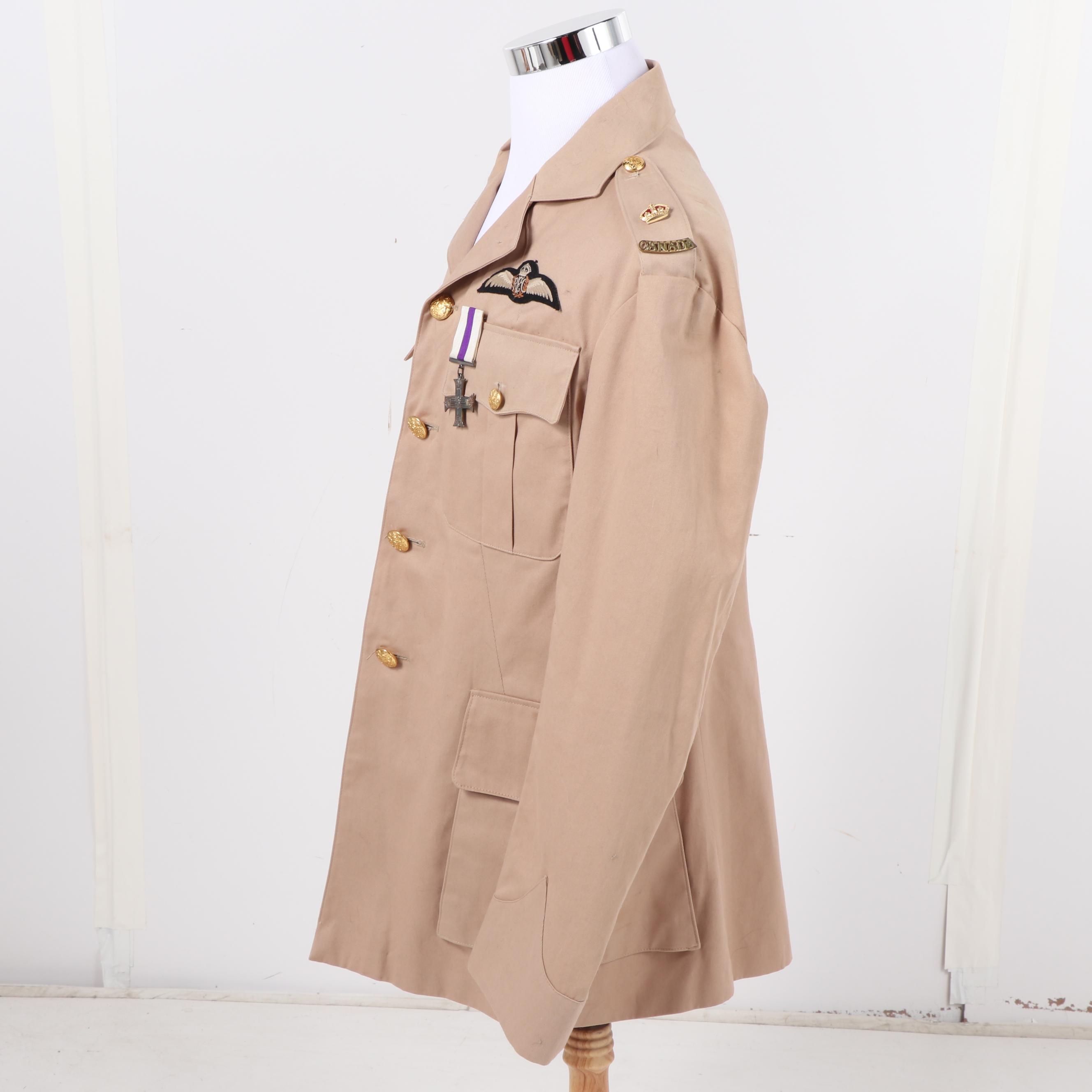 British-Canadian Military Style Jackets with 48th Highlanders of Canada Coat