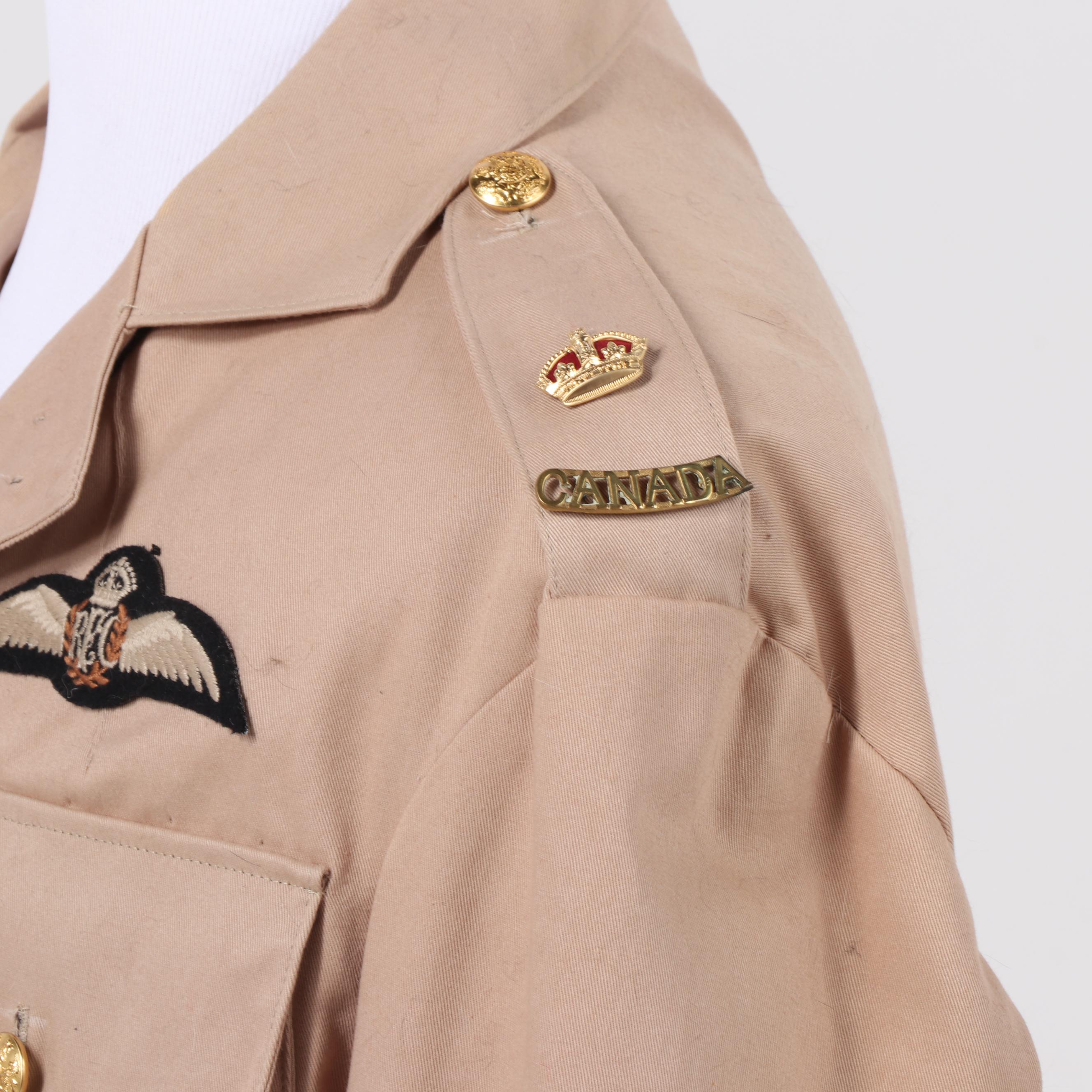 British-Canadian Military Style Jackets with 48th Highlanders of Canada Coat