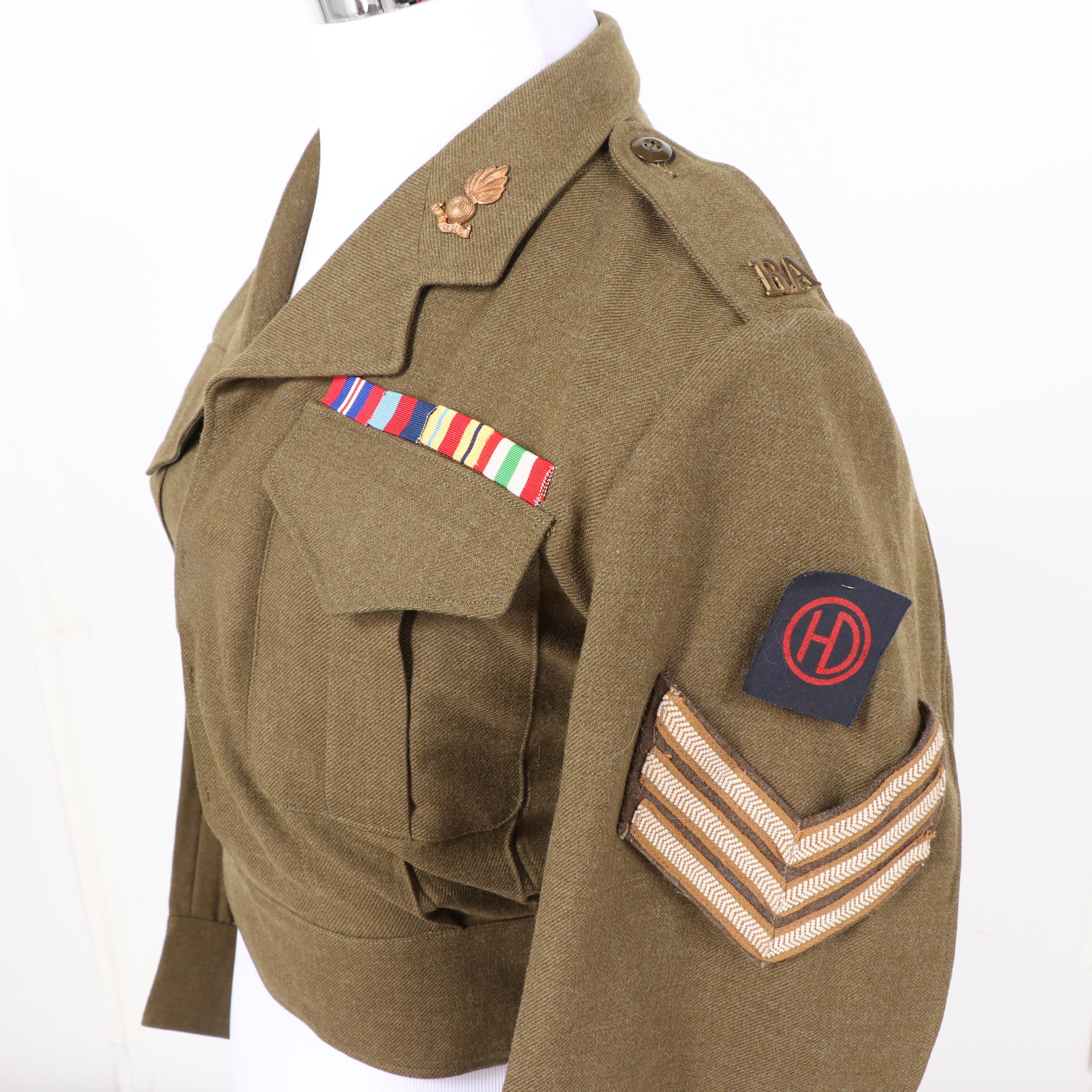 British-Canadian Military Style Jackets with 48th Highlanders of Canada Coat