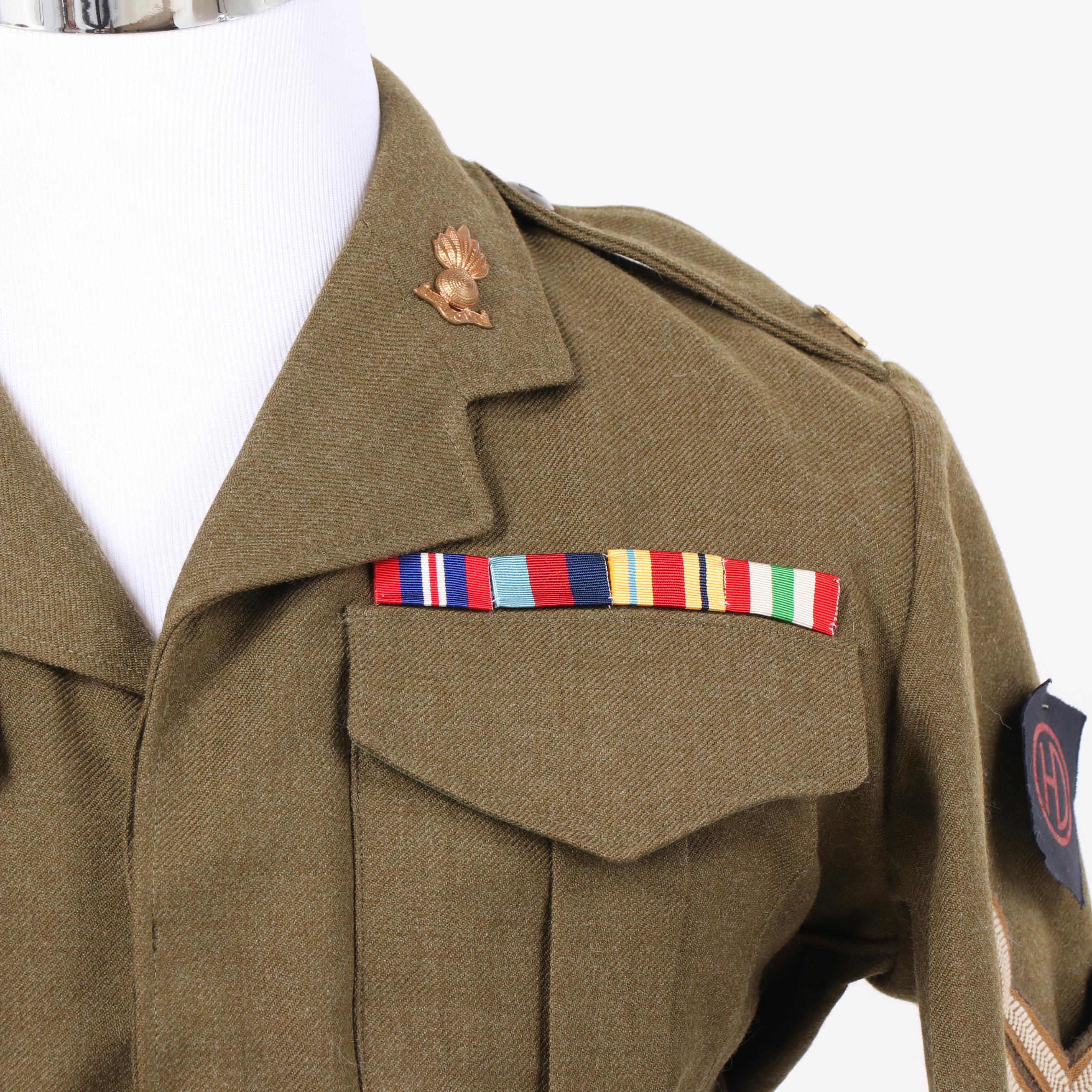 British-Canadian Military Style Jackets with 48th Highlanders of Canada Coat