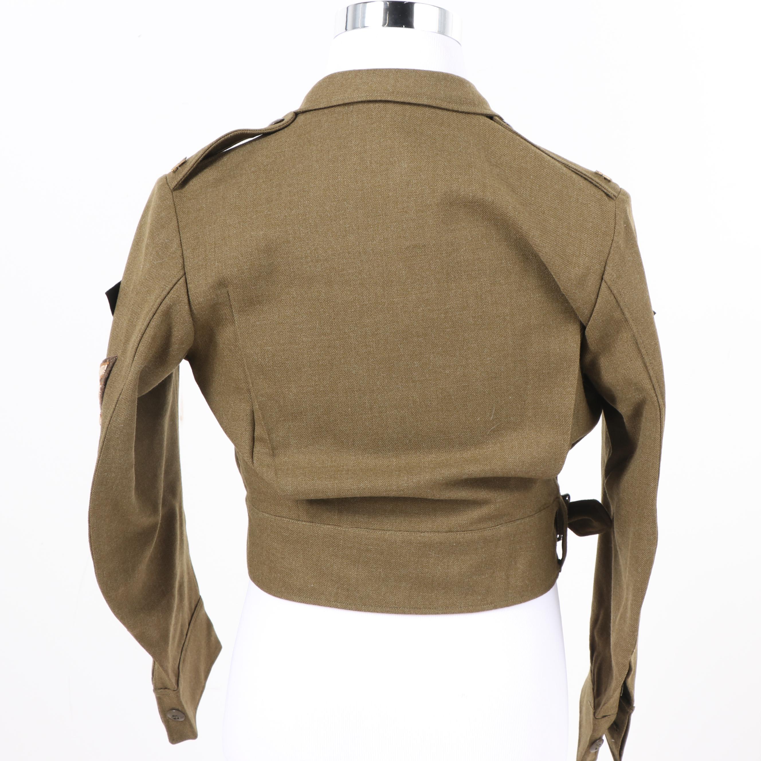 British-Canadian Military Style Jackets with 48th Highlanders of Canada Coat