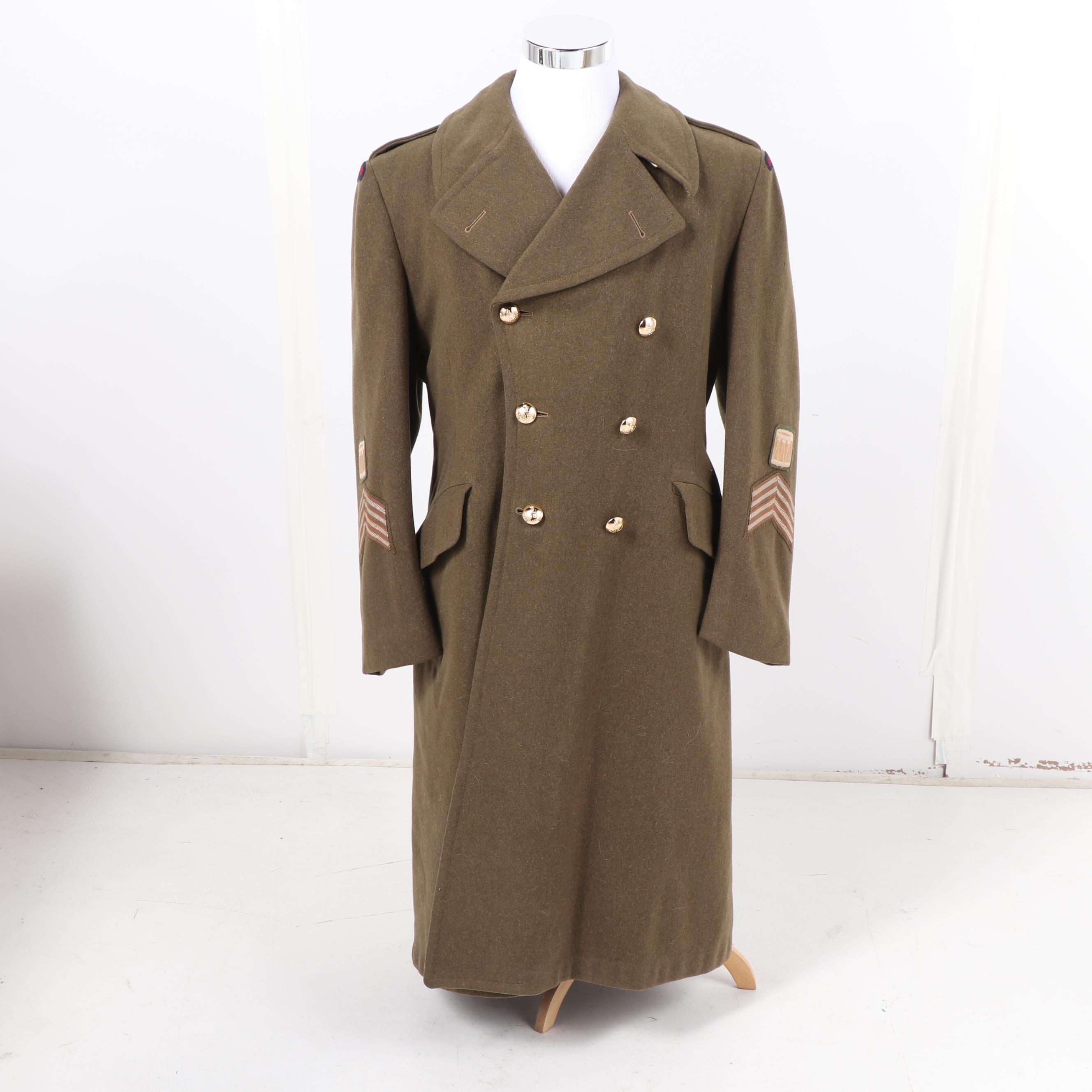 British-Canadian Military Style Jackets with 48th Highlanders of Canada Coat