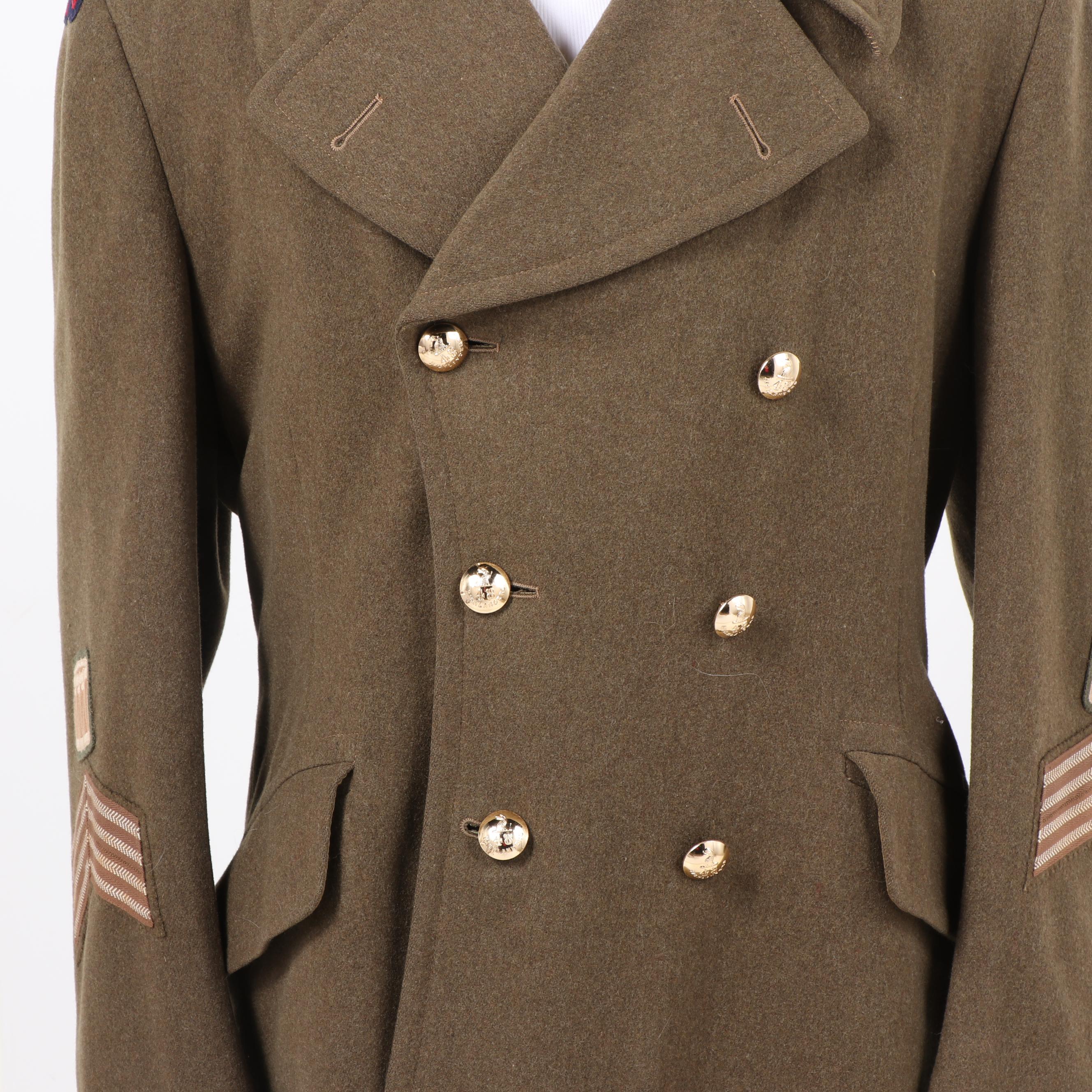 British-Canadian Military Style Jackets with 48th Highlanders of Canada Coat