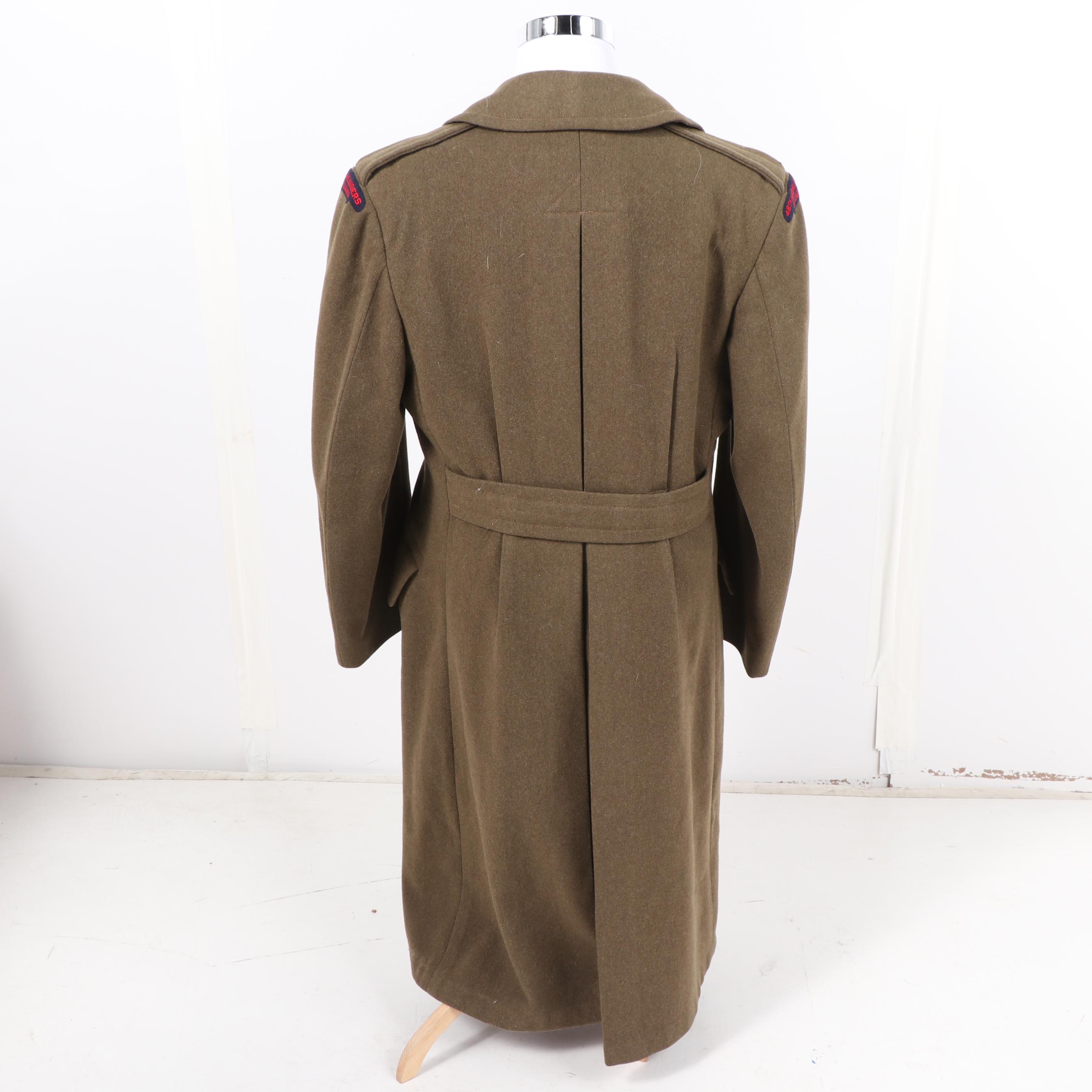 British-Canadian Military Style Jackets with 48th Highlanders of Canada Coat