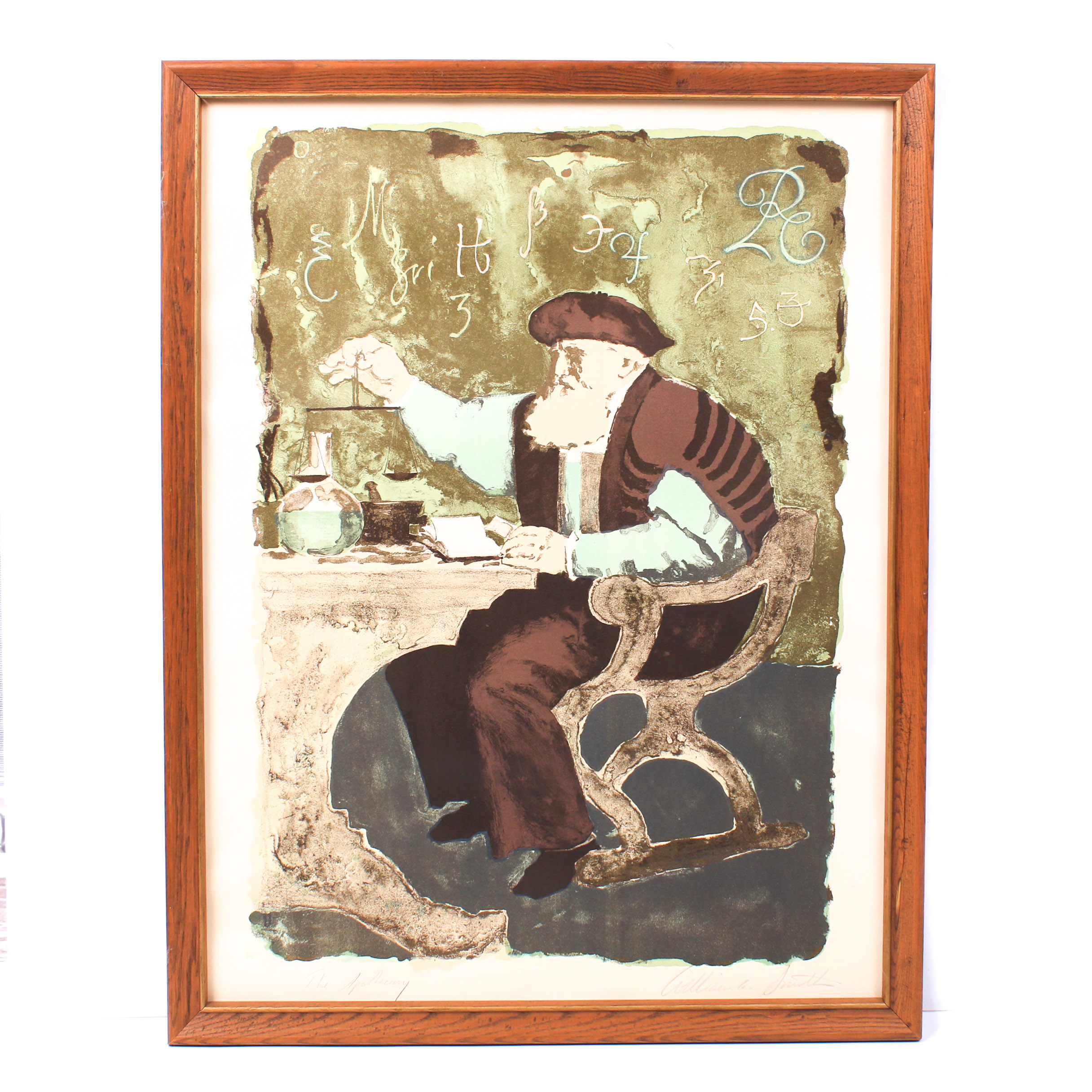 William Smith Lithograph "The Apothecary"