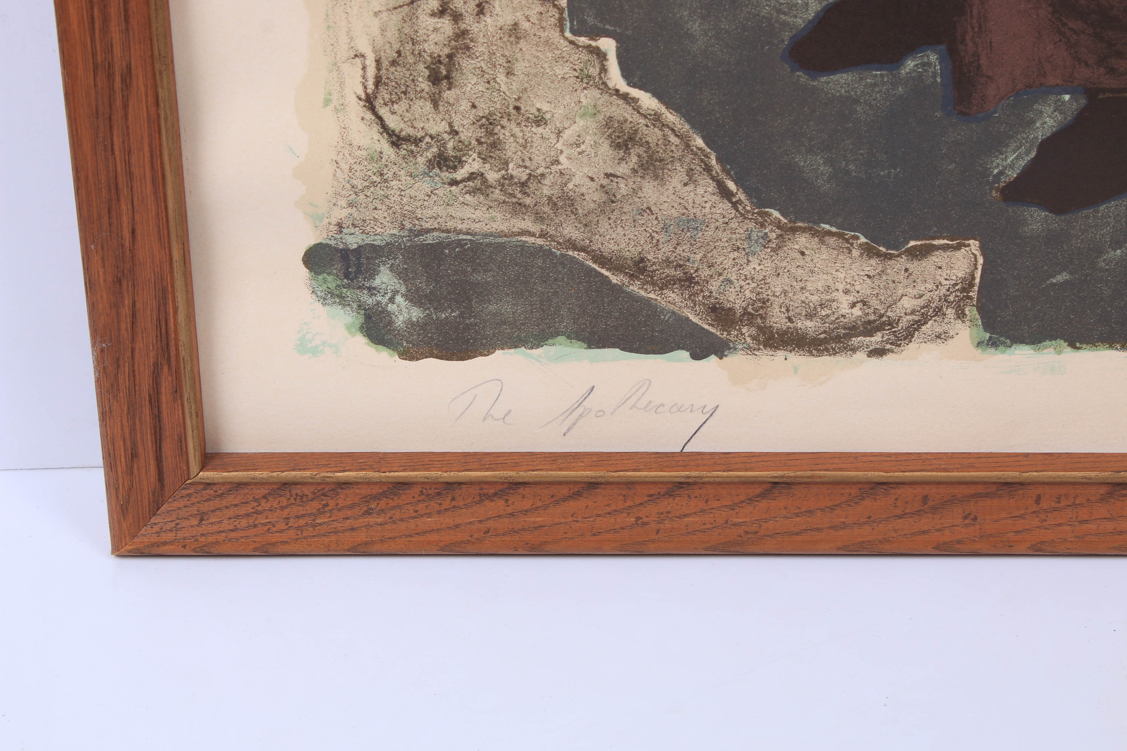 William Smith Lithograph "The Apothecary"