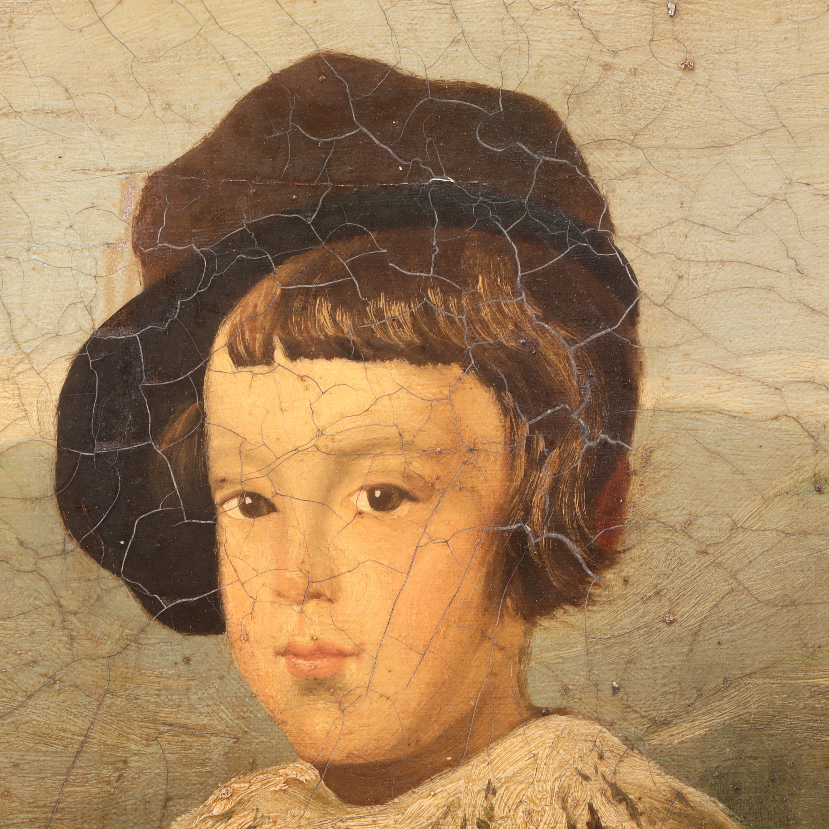 19th Century Copy Painting after Diego Velázquez of Prince Baltasar Carlos