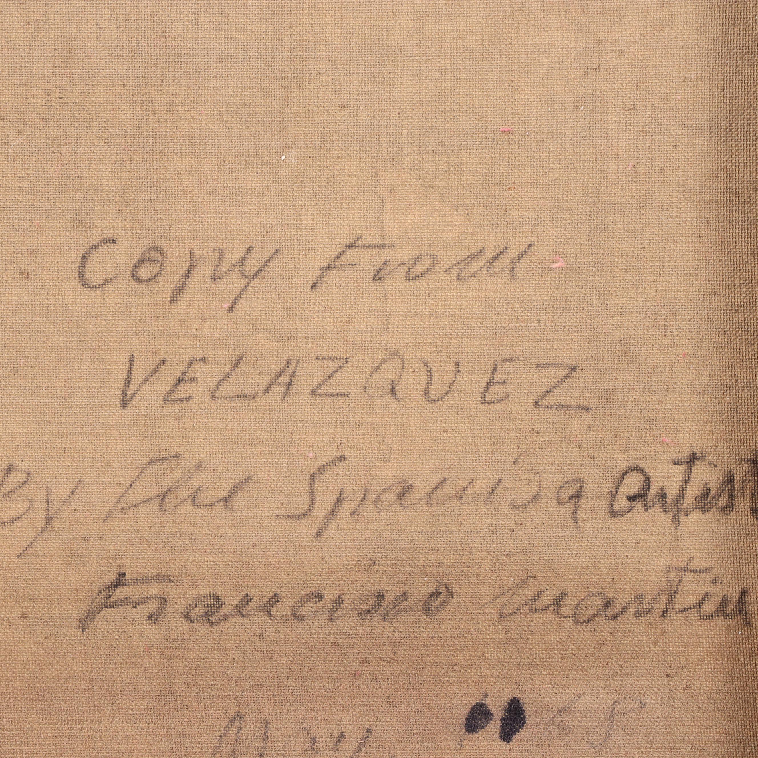 19th Century Copy Painting after Diego Velázquez of Prince Baltasar Carlos