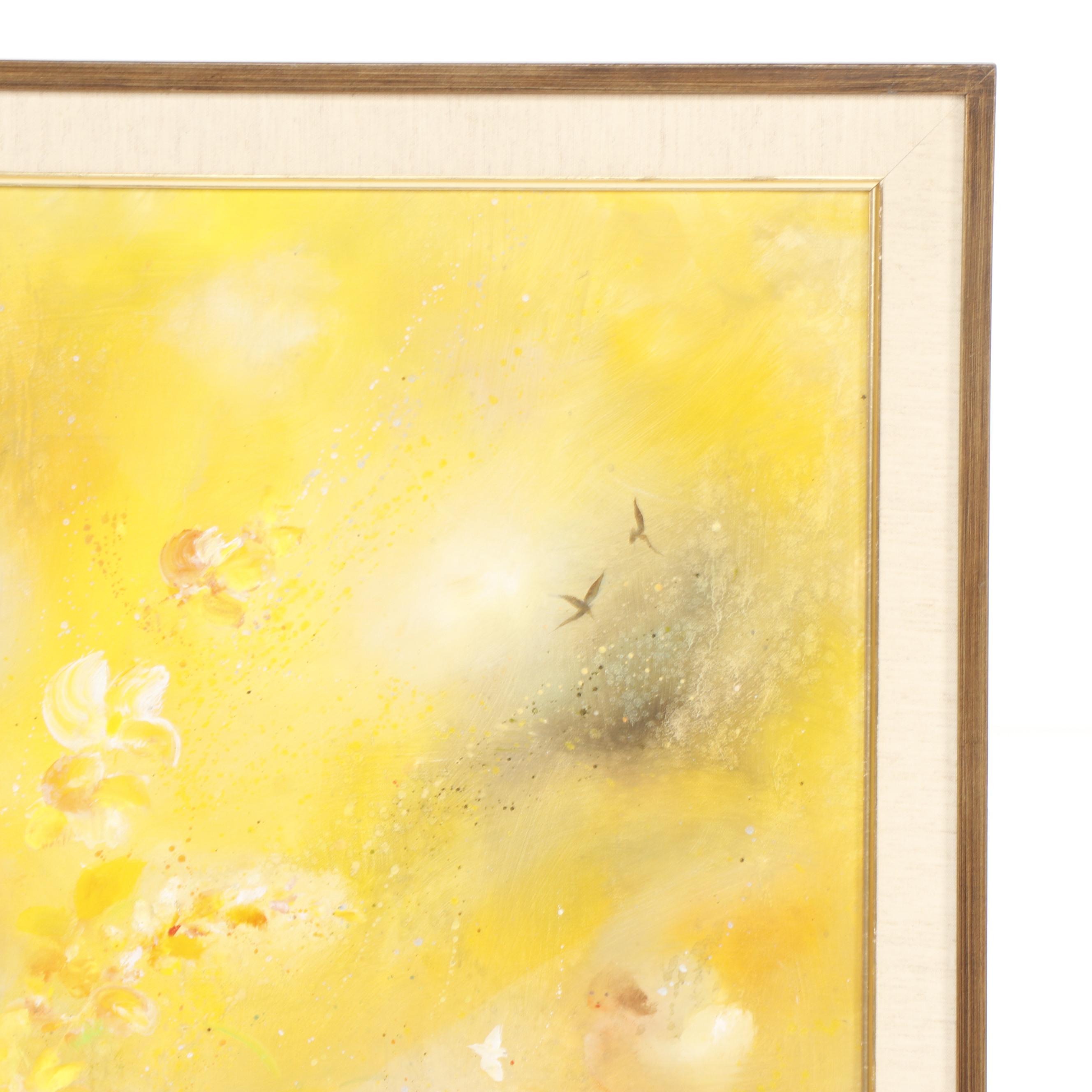 Hermann Dietrich Grunewald Oil Painting "Summer Meadow"