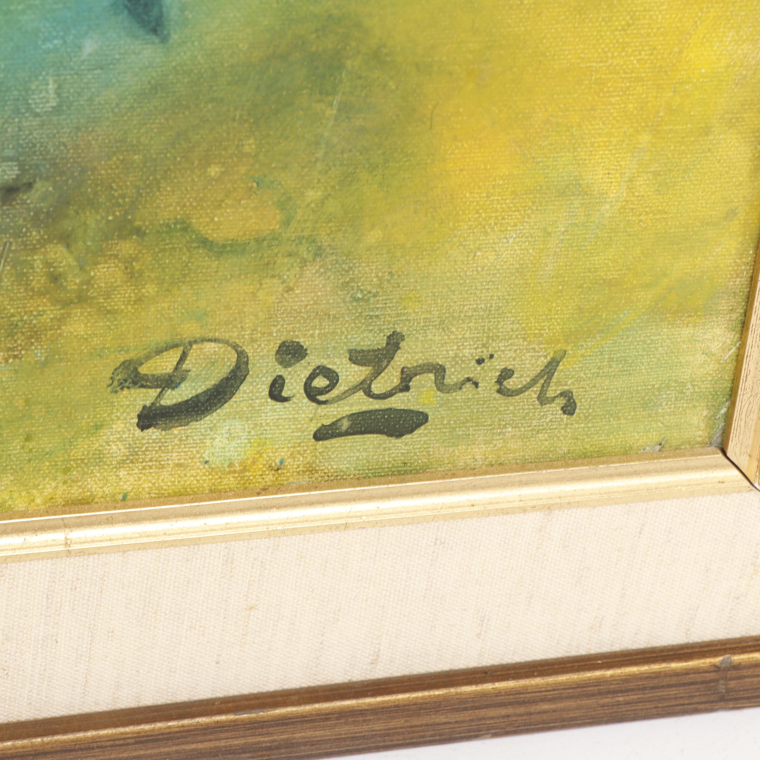 Hermann Dietrich Grunewald Oil Painting "Summer Meadow"